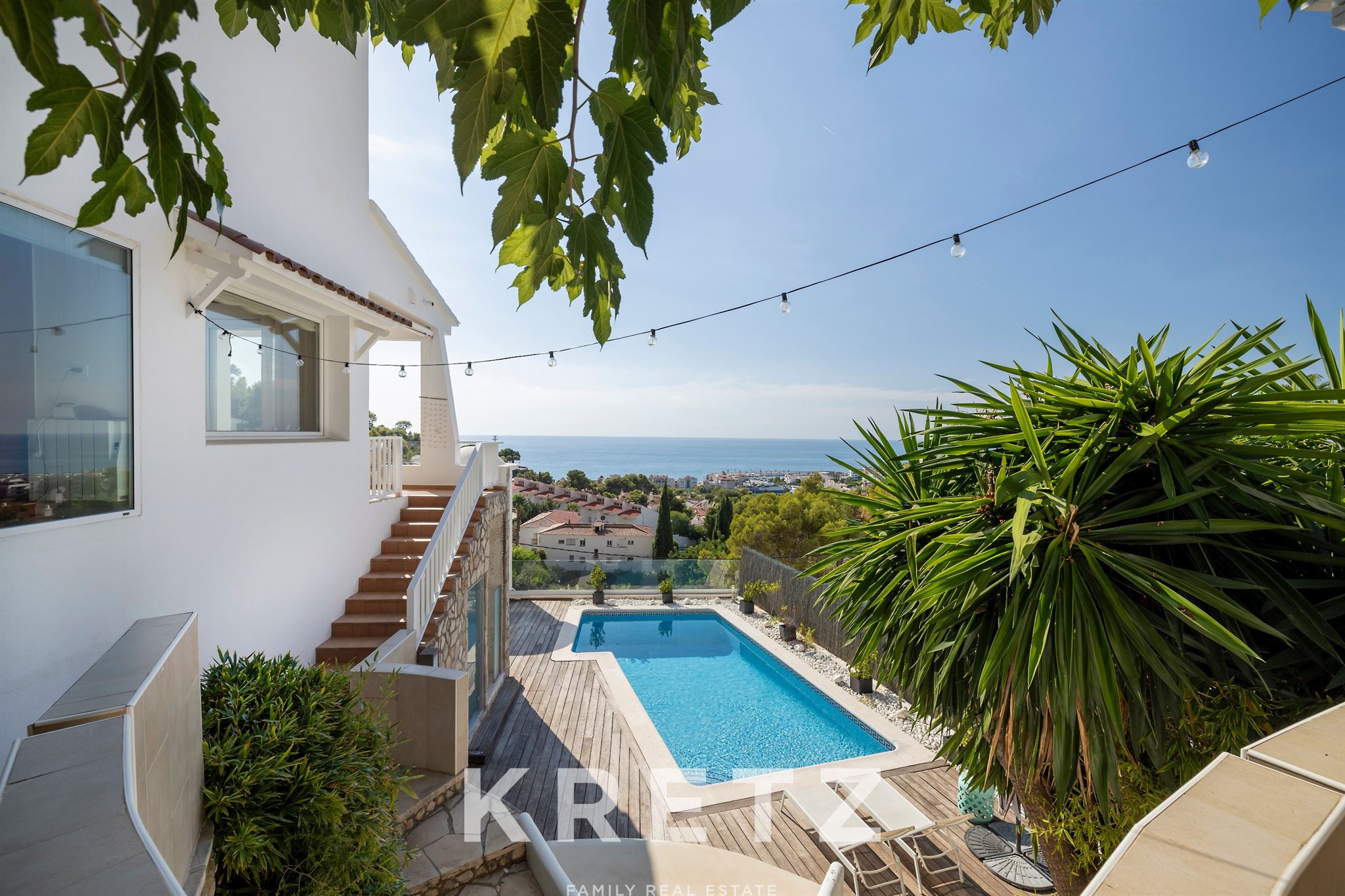 Contemporary Villa with Sea View in Sitges