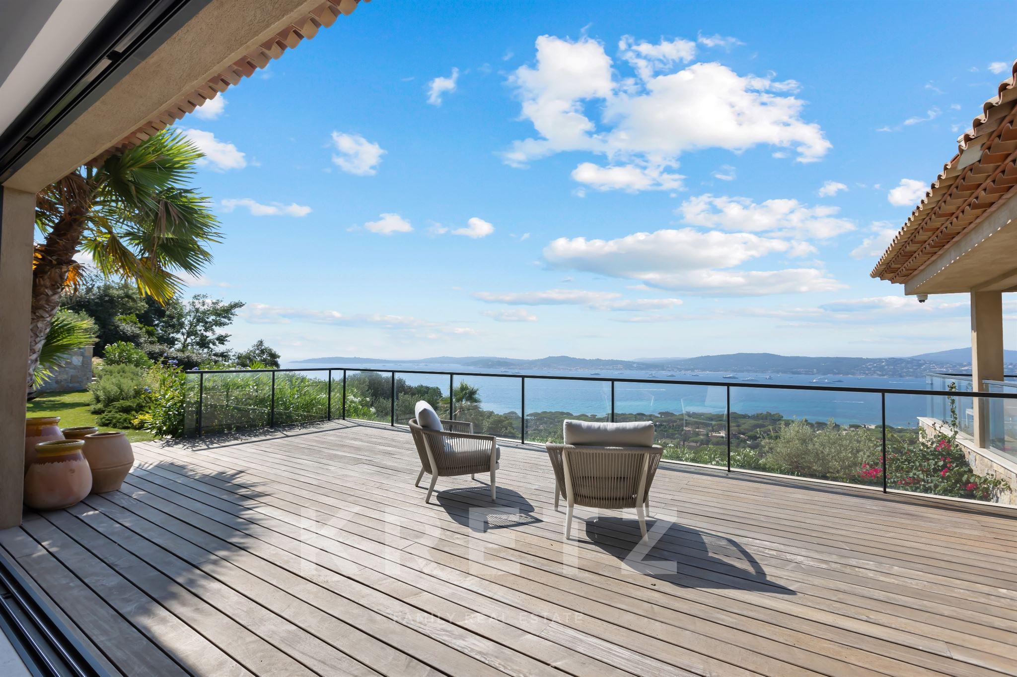 Grimaud, Stunning contemporary villa with sea view