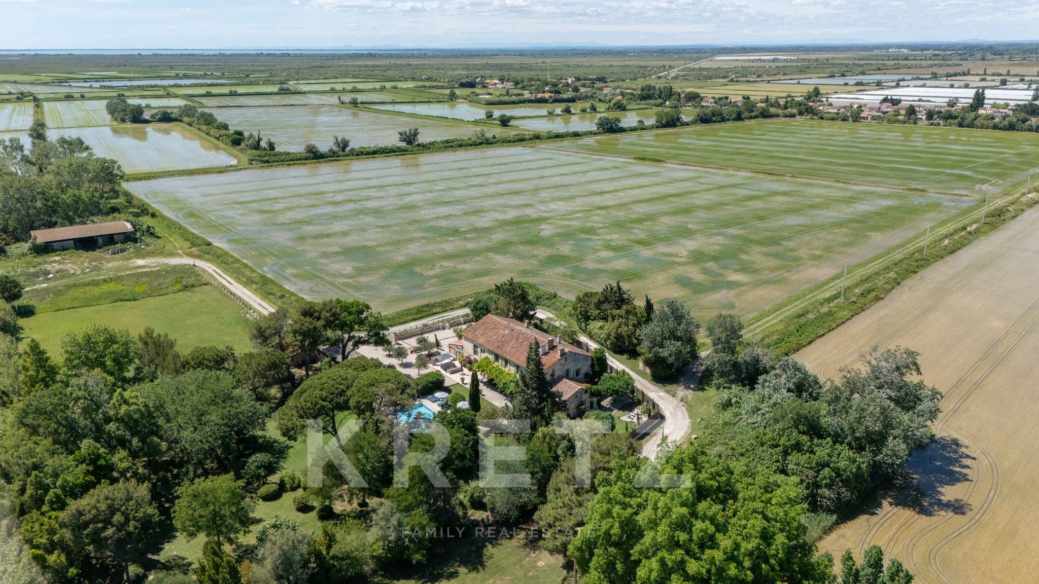 Arles – Exceptional Country Estate in the Heart of the Camargue with Established Guest House and Bed