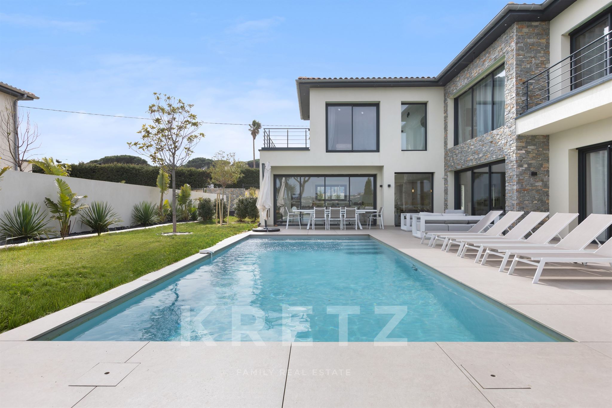 Sainte-Maxime, Sémaphore, Villa 200 sqm, Sea view.