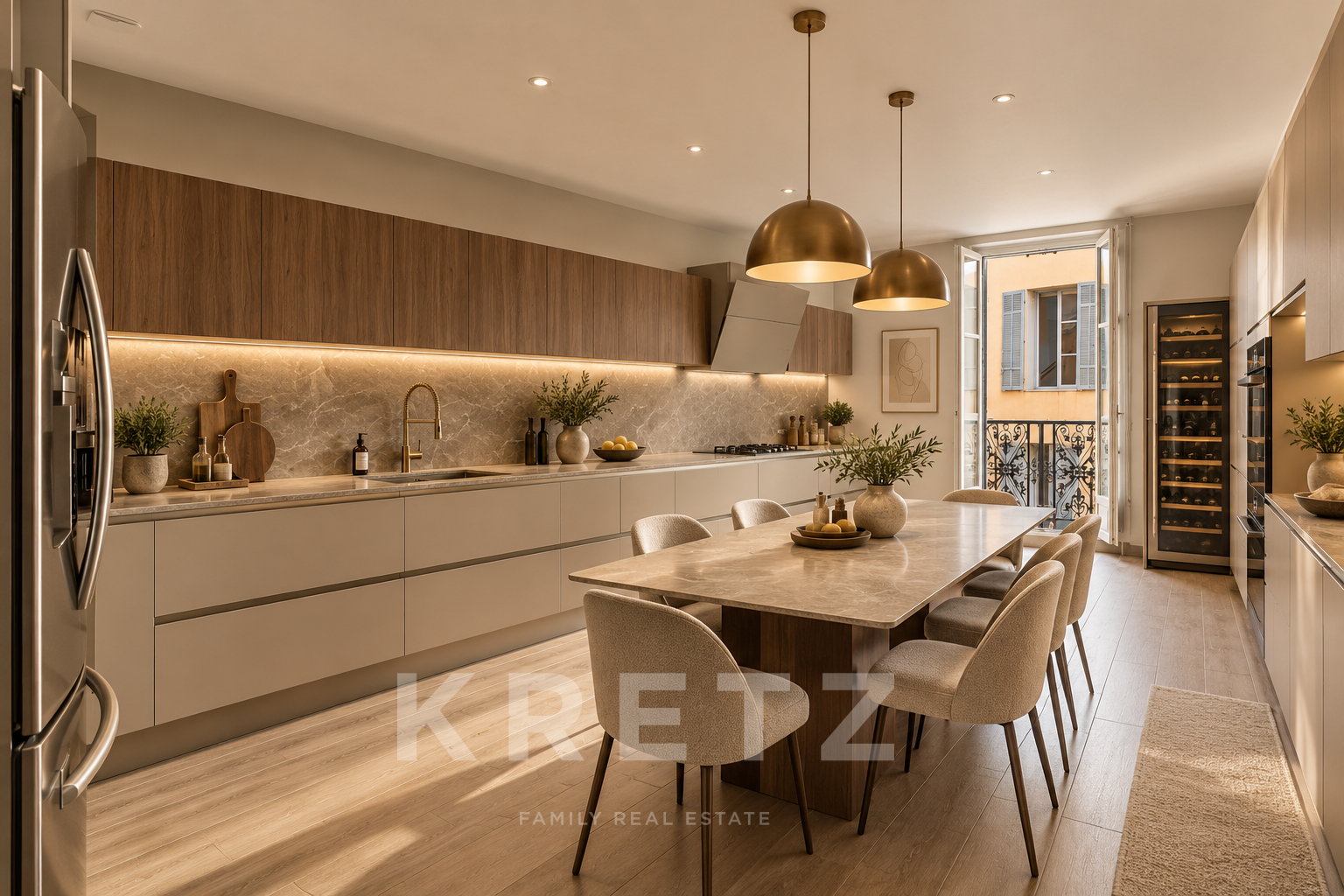 AIX-EN-PROVENCE_HISTORIC CENTER APARTMENT 223 m², 3 BEDROOMS, GARAGE