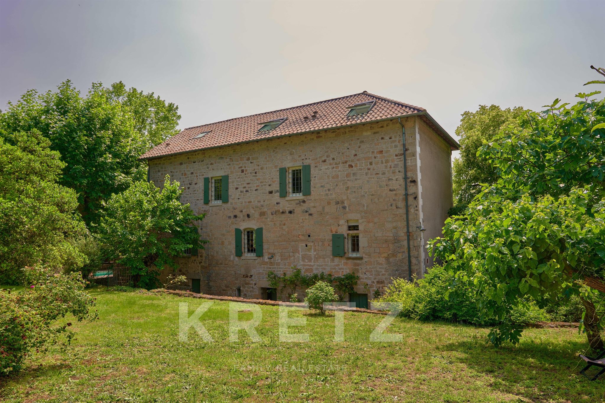 Stone Property in the Heart of the Monts d’Ardèche – 585 m² on Over 5 Hectares