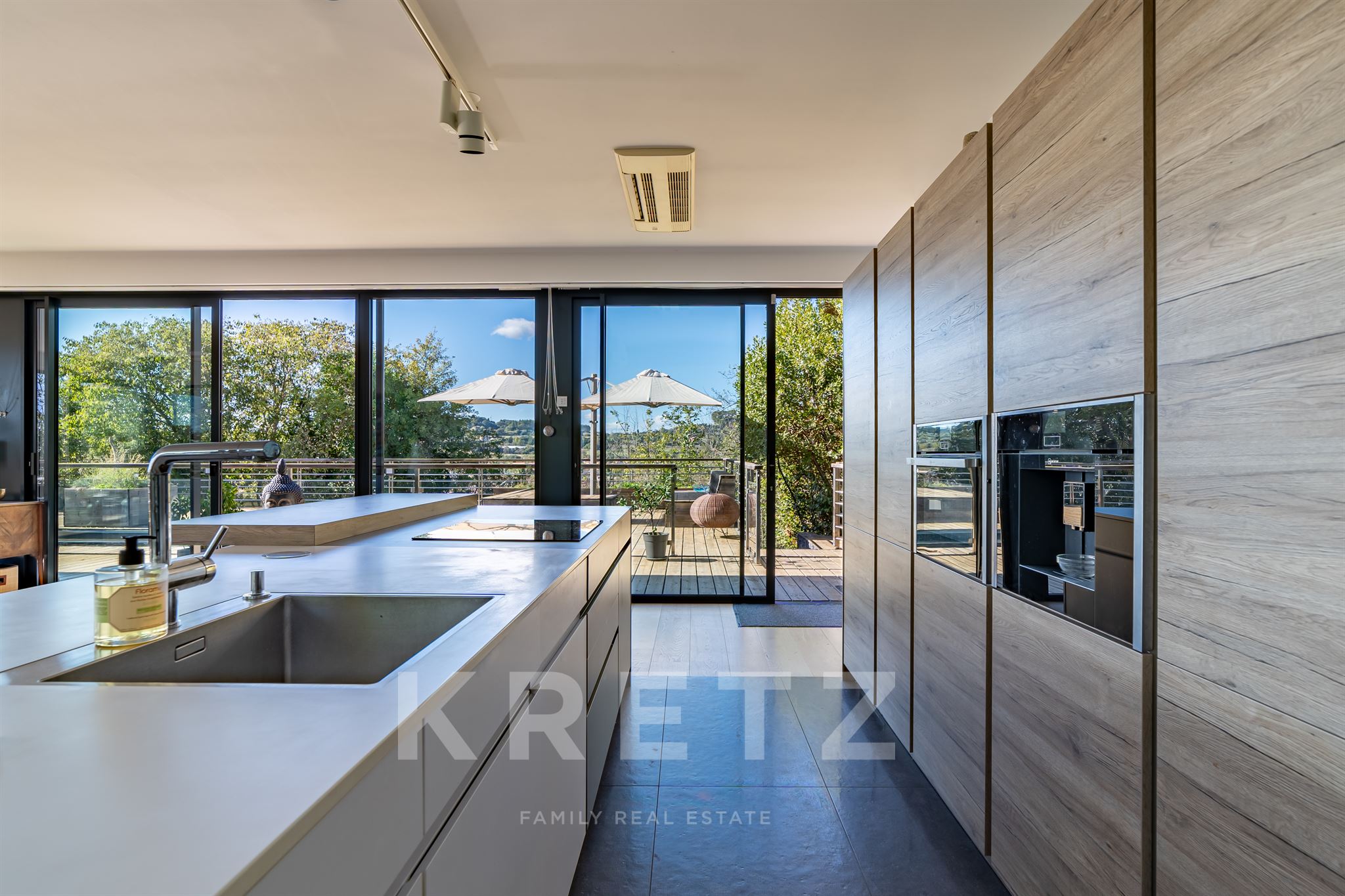 Sleek architect villa with exceptional view
