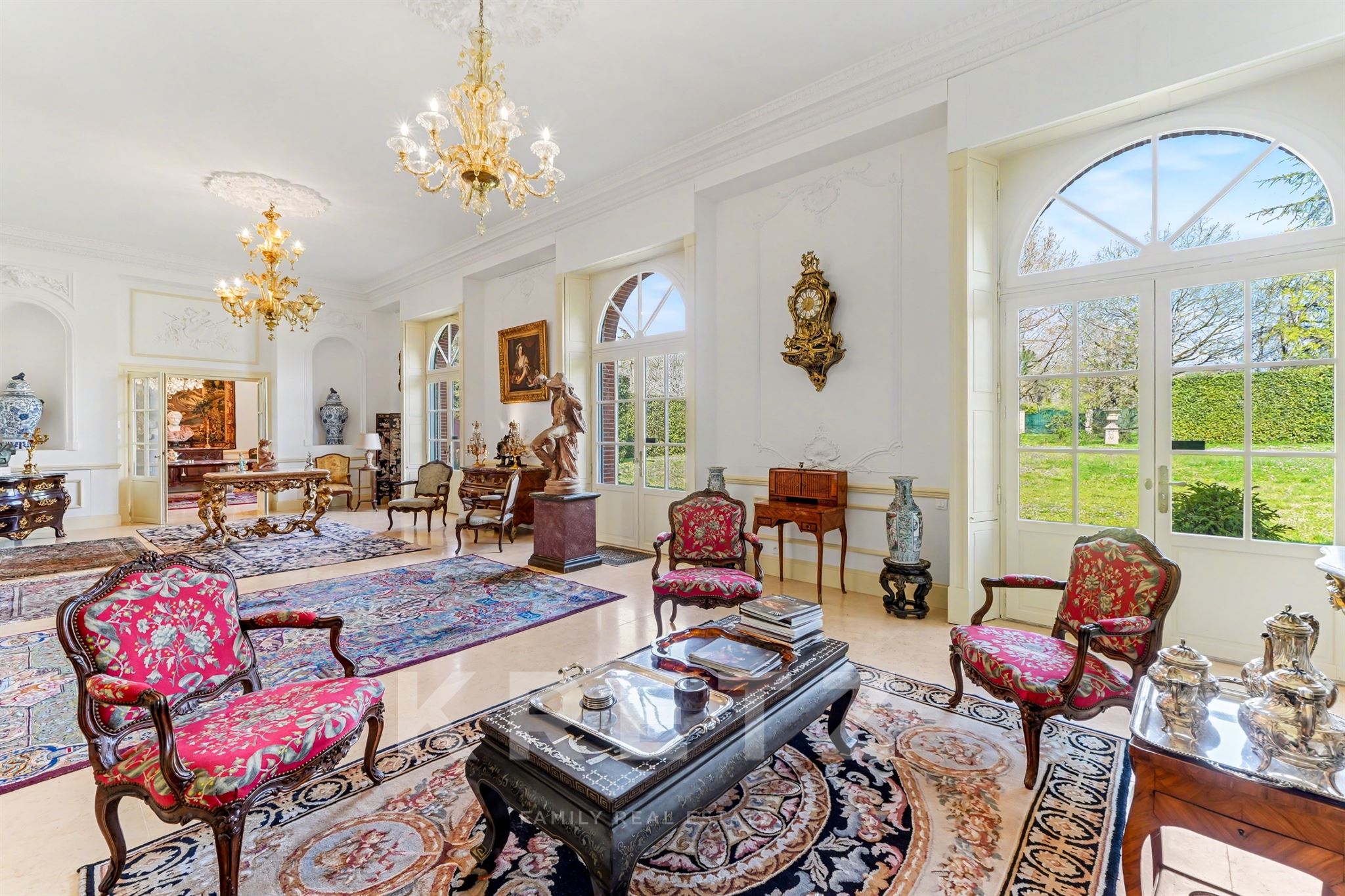 Maison de Maitre de 330m2 en coeur de village sur un parc 6000m2