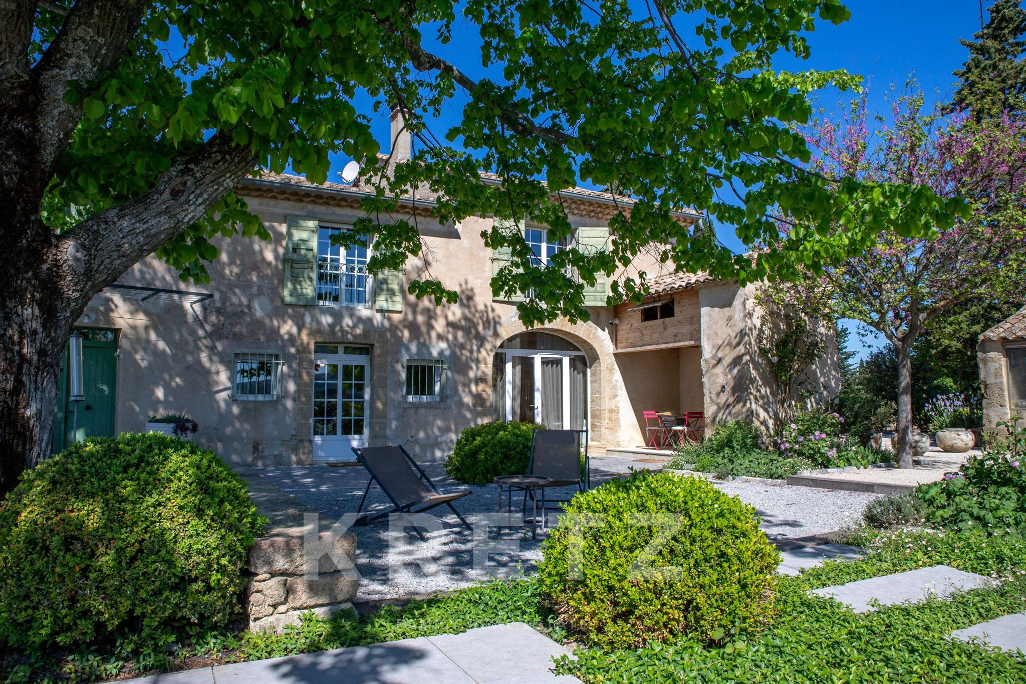 Exceptional property - charming restoration - swimming pool and landscaped garden - panoramic view