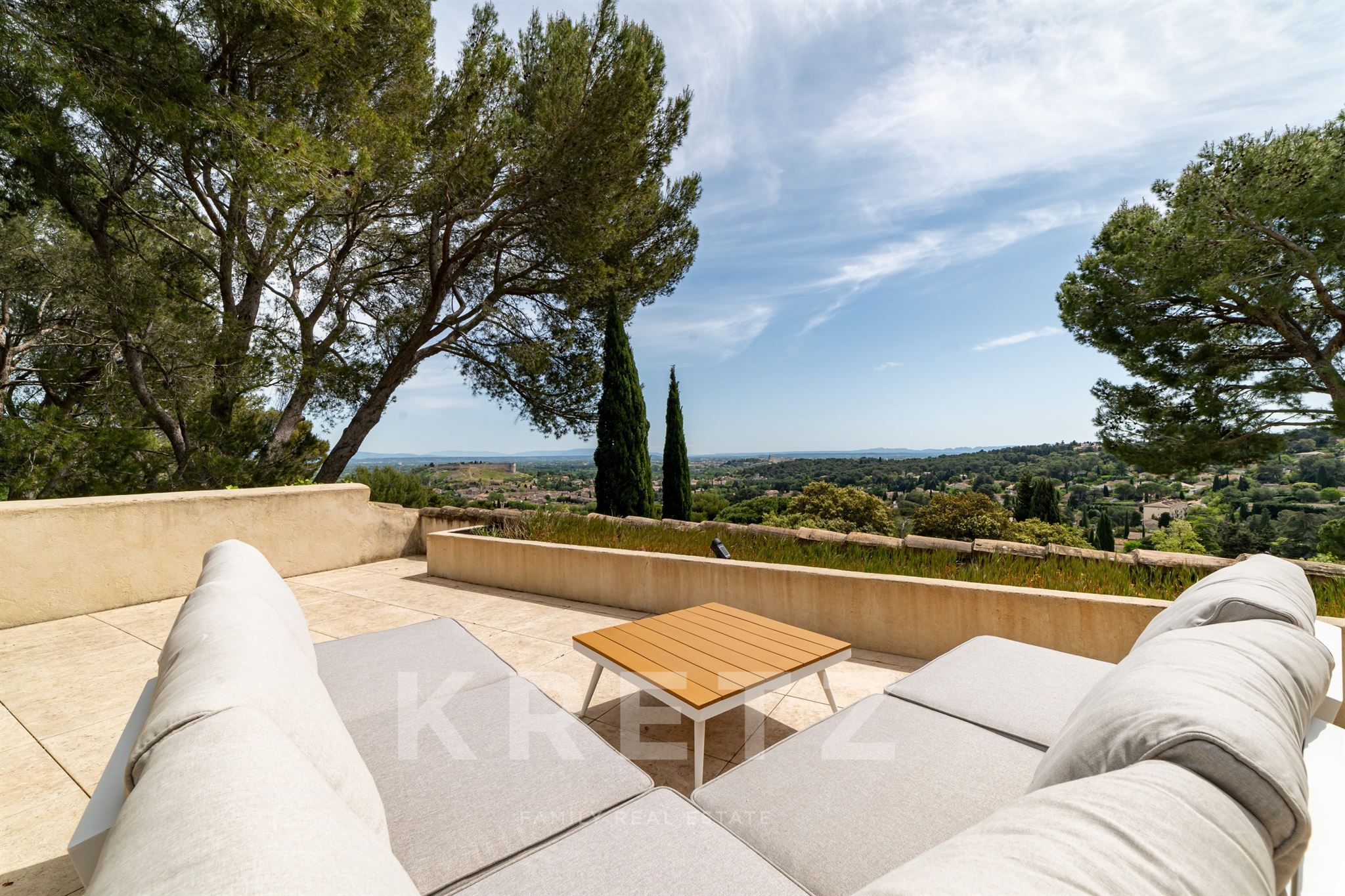 Villeneuve lès avignon - Stone property - Panoramic views