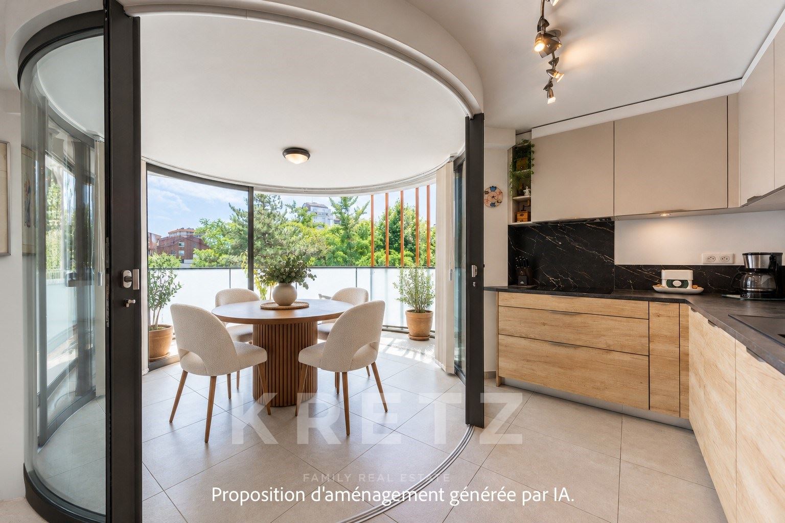 ANNECY (74000) – 92 m² 3-BEDROOM APARTMENT – CONTEMPORARY RESIDENCE BUILT IN 2022 – 2 TERRACES – GARAGE – PARKING