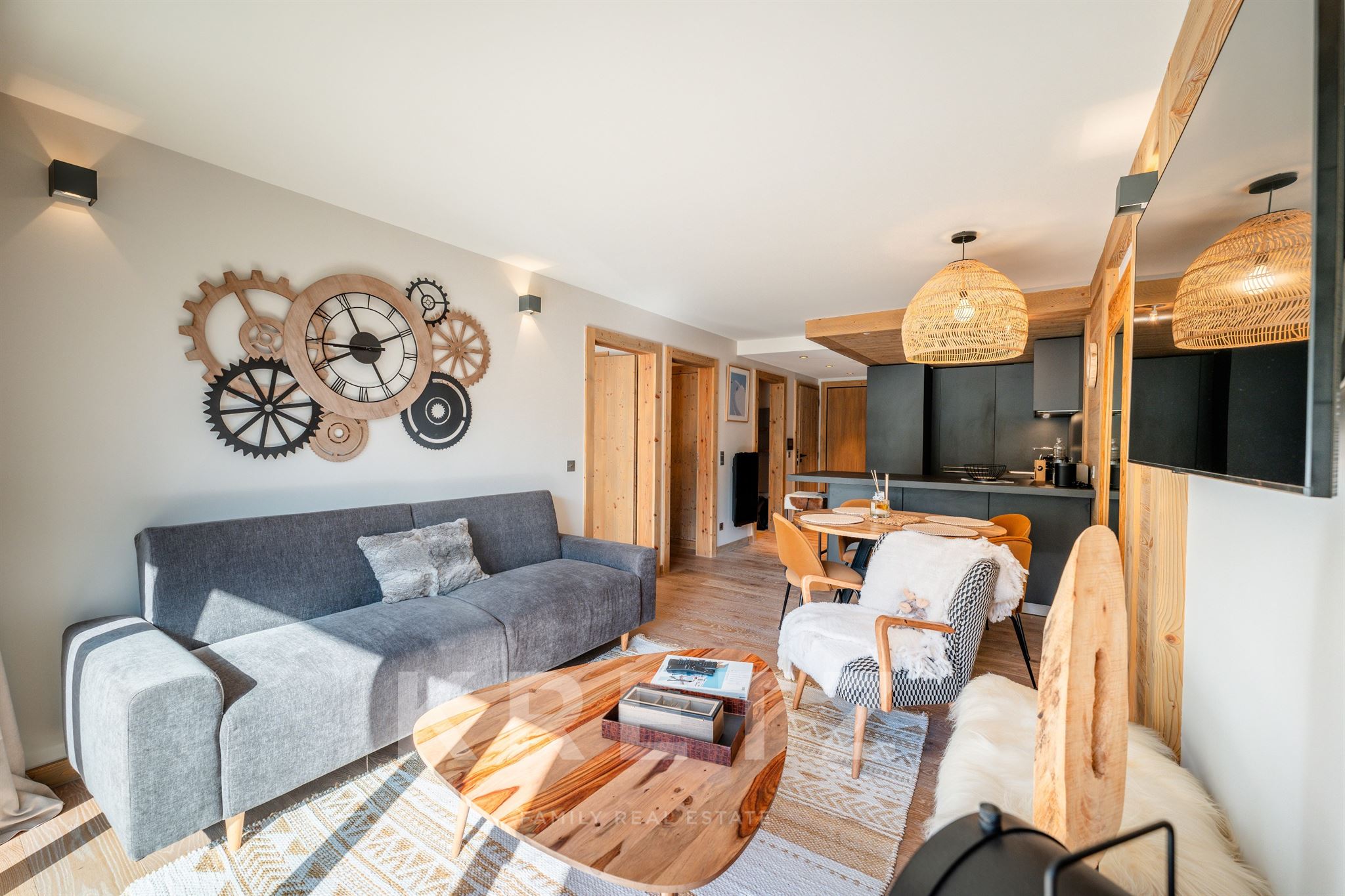 2-room apartment + cabin - 51 m2 - At the foot of the ski lifts