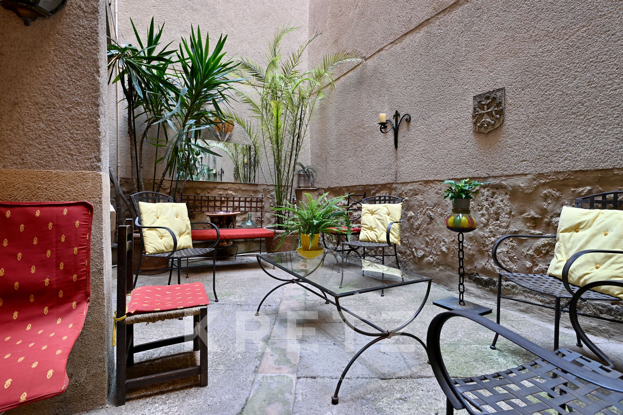 18th-century private mansion with patio and terrace