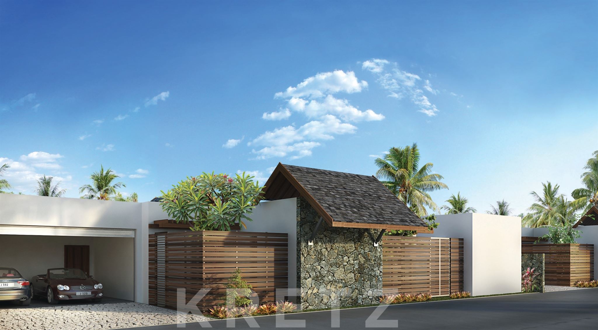 Contemporary villa – the art of tropical living