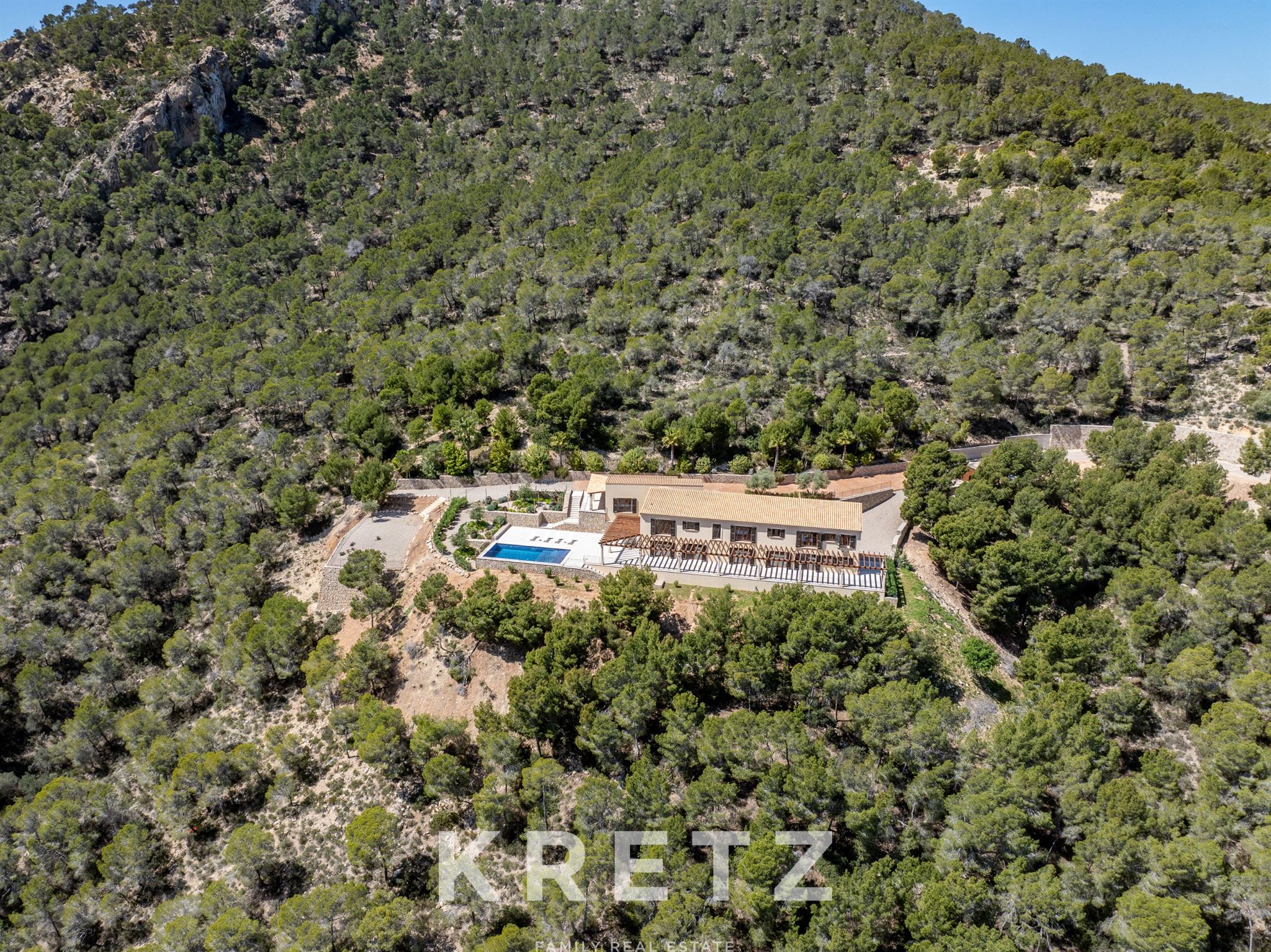 Villa with Panoramic Views