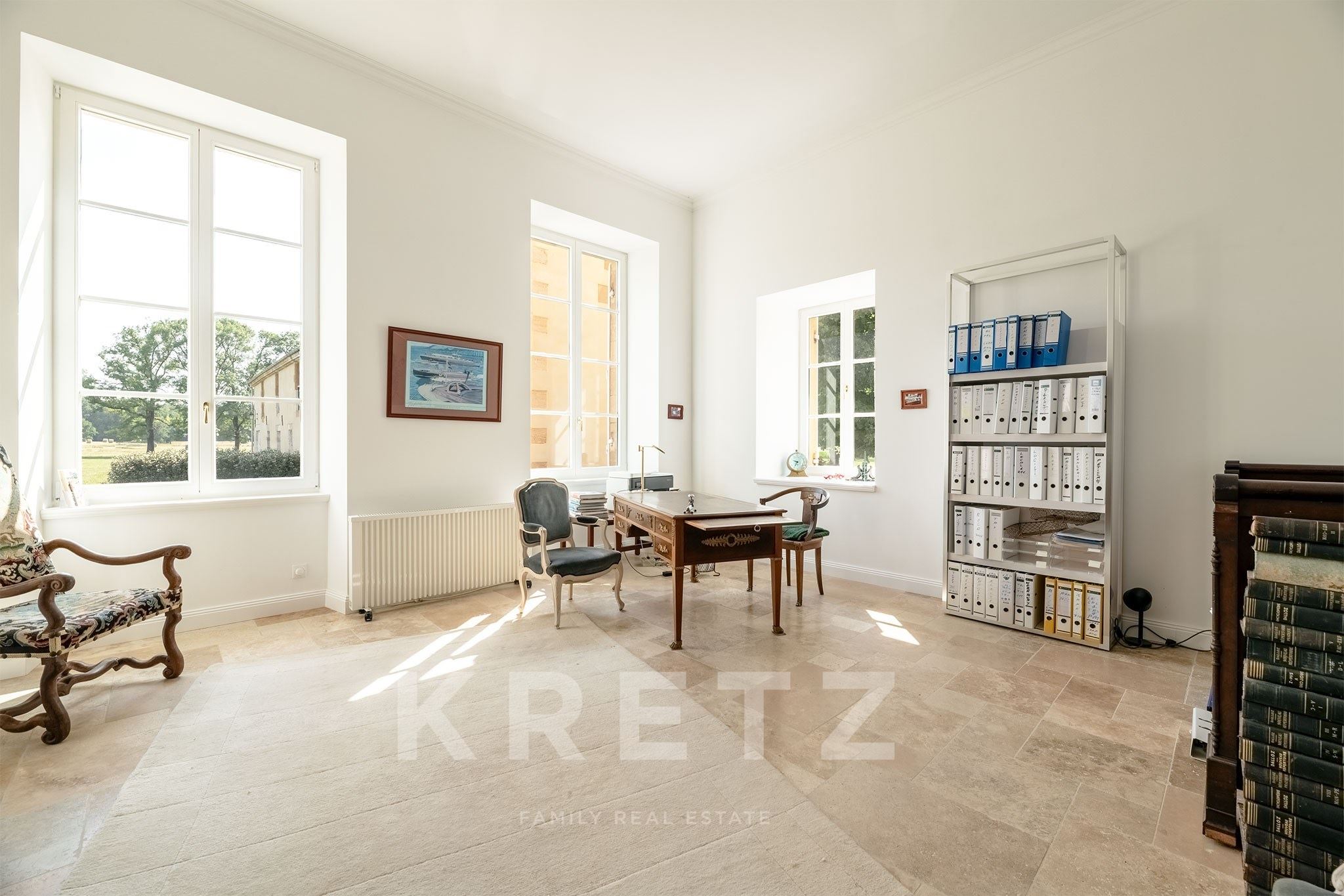 121 sqm apartment in a château with private terrace