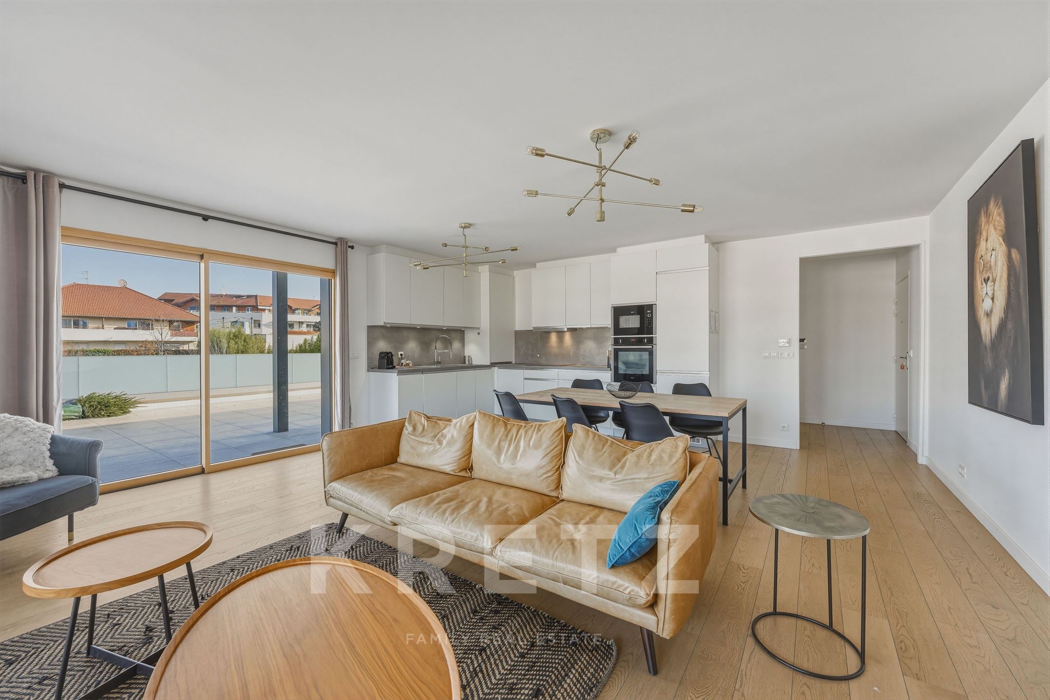 Exclusive Listing – Vétraz-Monthoux – Furnished Penthouse in a Secure Residence with Garage