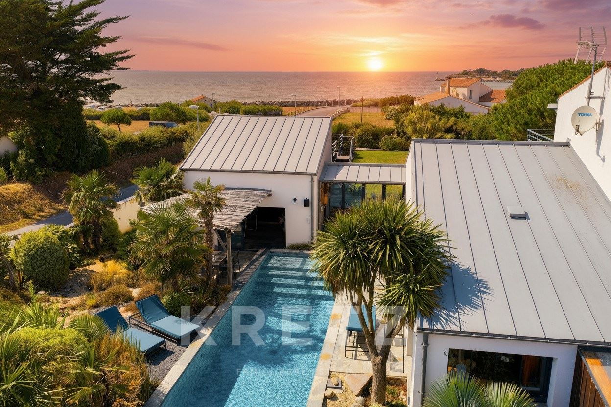 Contemporary Seafront Villa in L’Houmeau – Breathtaking Ocean Views
