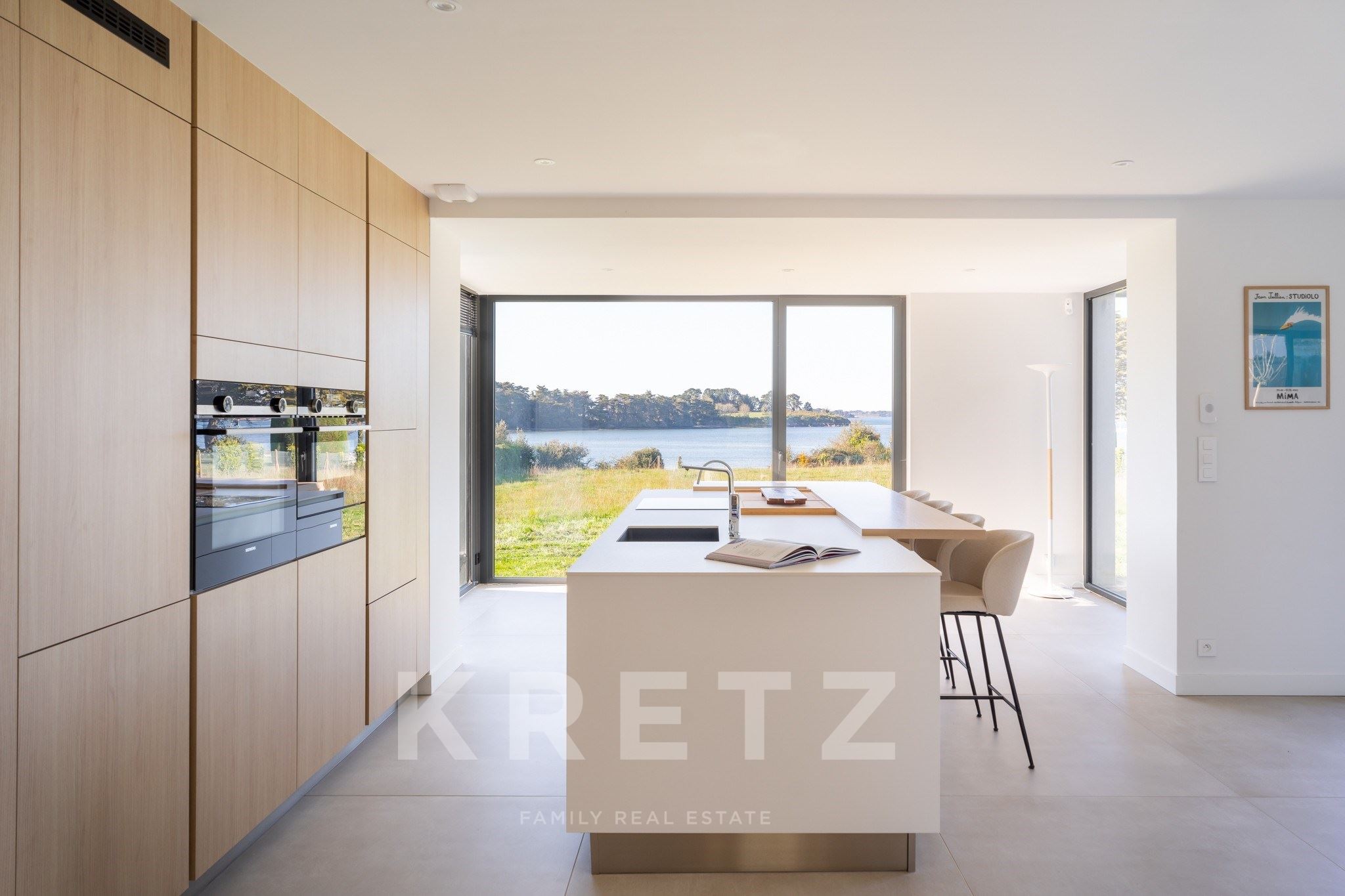Maison contemporaine avec vue à 180 ° sur le Golfe du Morbihan - Arzon