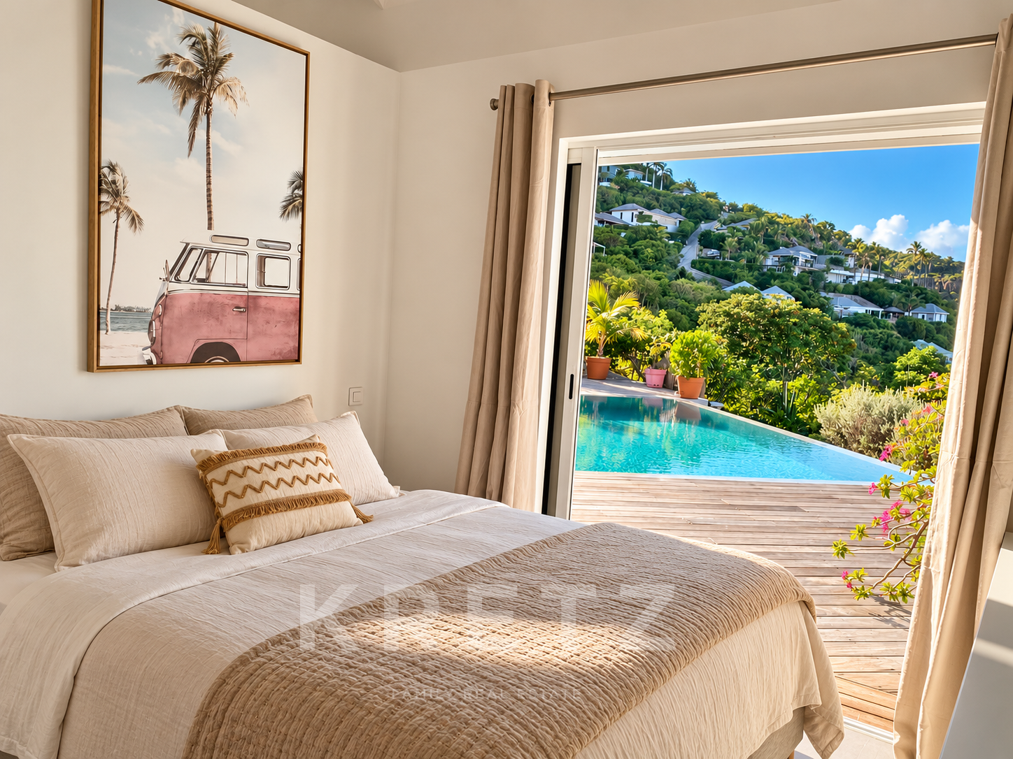 Charming Sea and Lagoon View Villa in Grand Cul-de-Sac