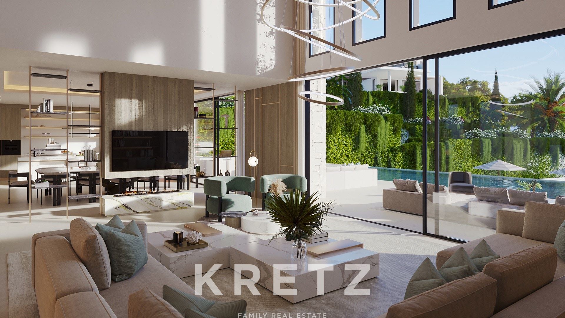 Flagship villa of the project – spectacular volumes & outstanding finishes – Ocyan Villas, Marbella 