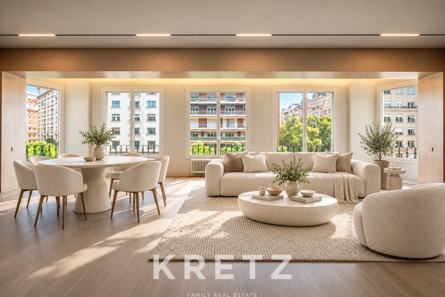 Appartement d’angle clé en main avec vue sur le Turó Park