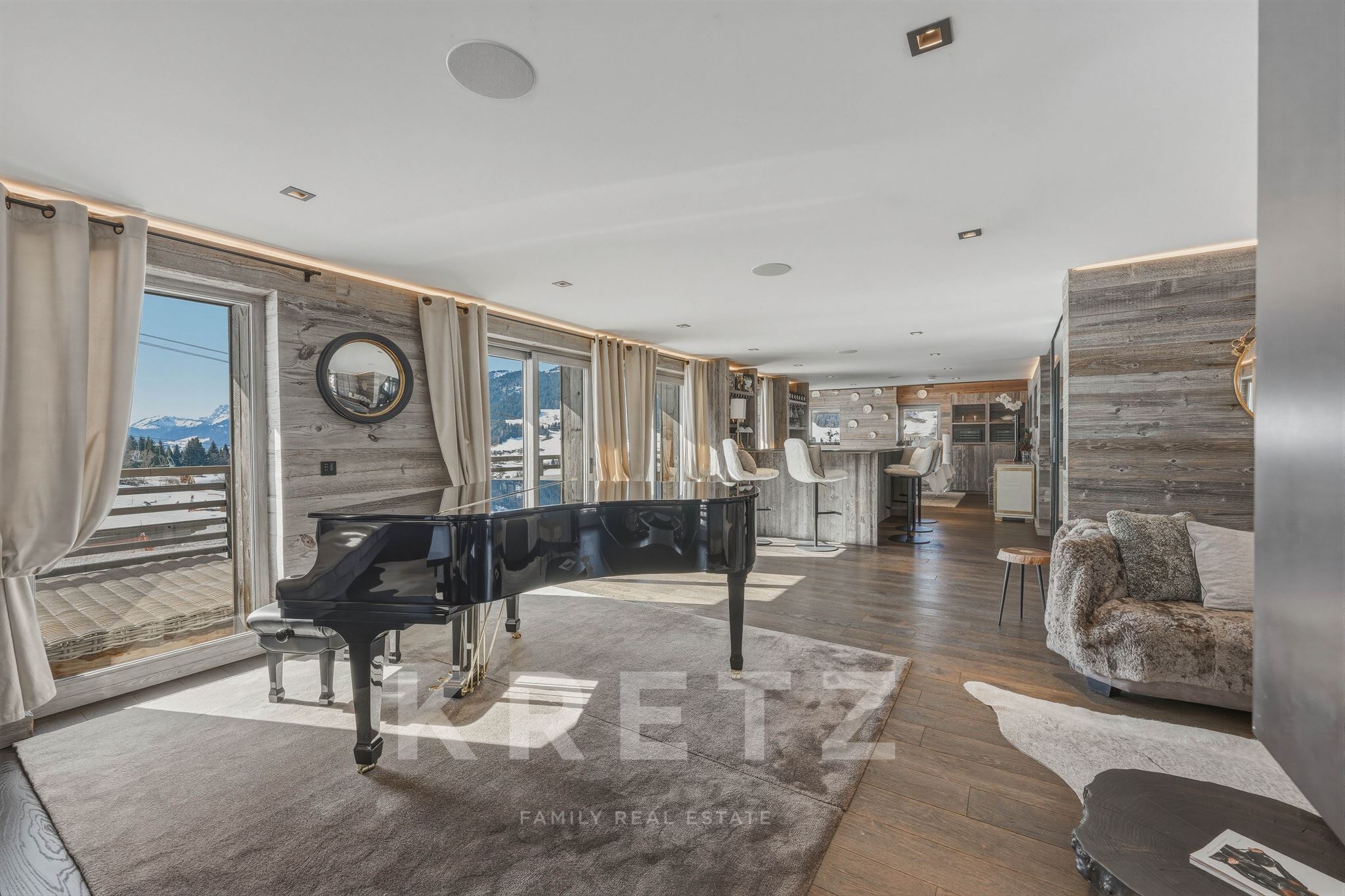 EXCLUSIVE – MEGEVE – Exceptional Ski-in / Ski-out Chalet