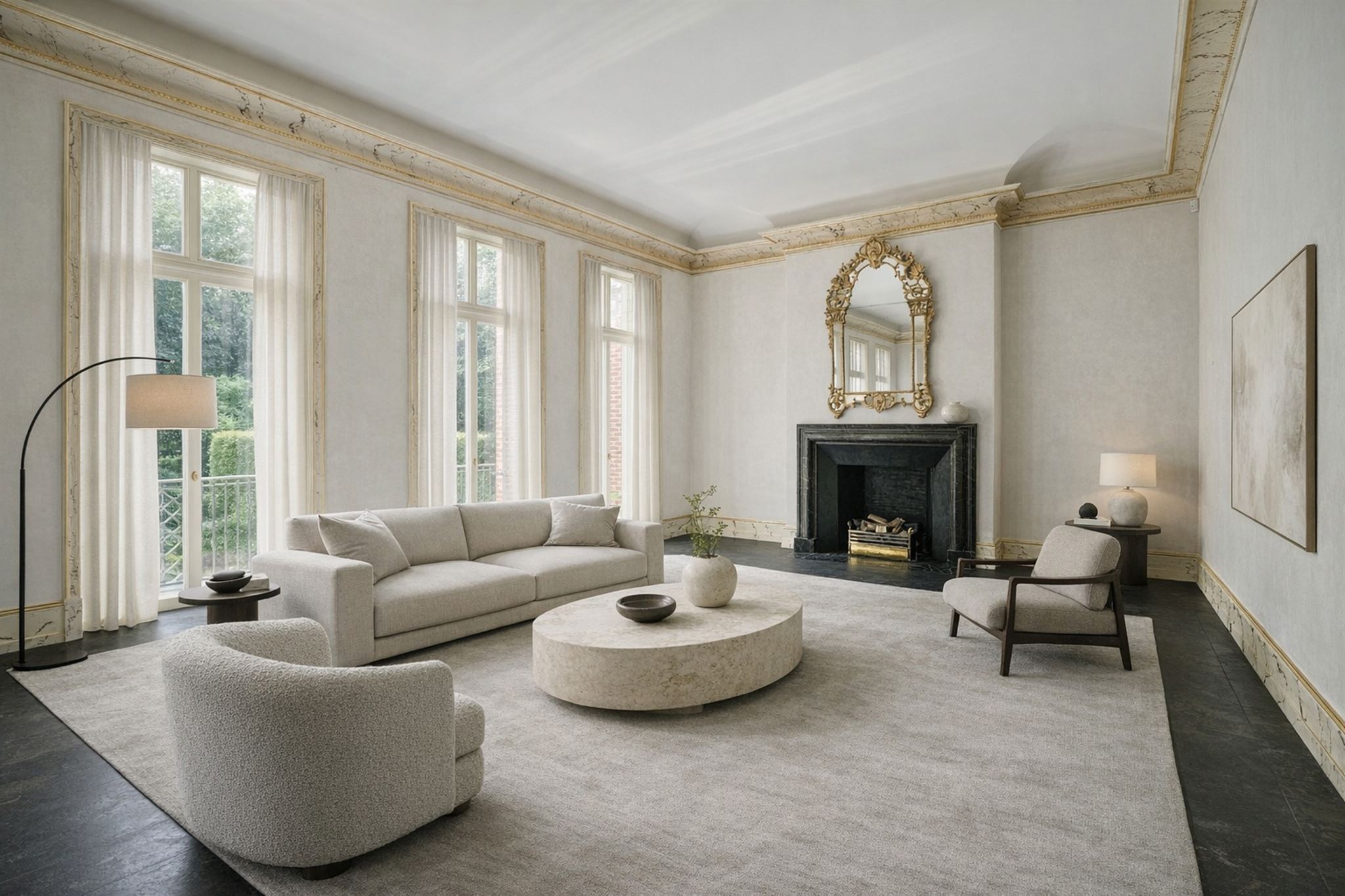 Square du Bois – Exceptional townhouse facing the Bois de la Cambre