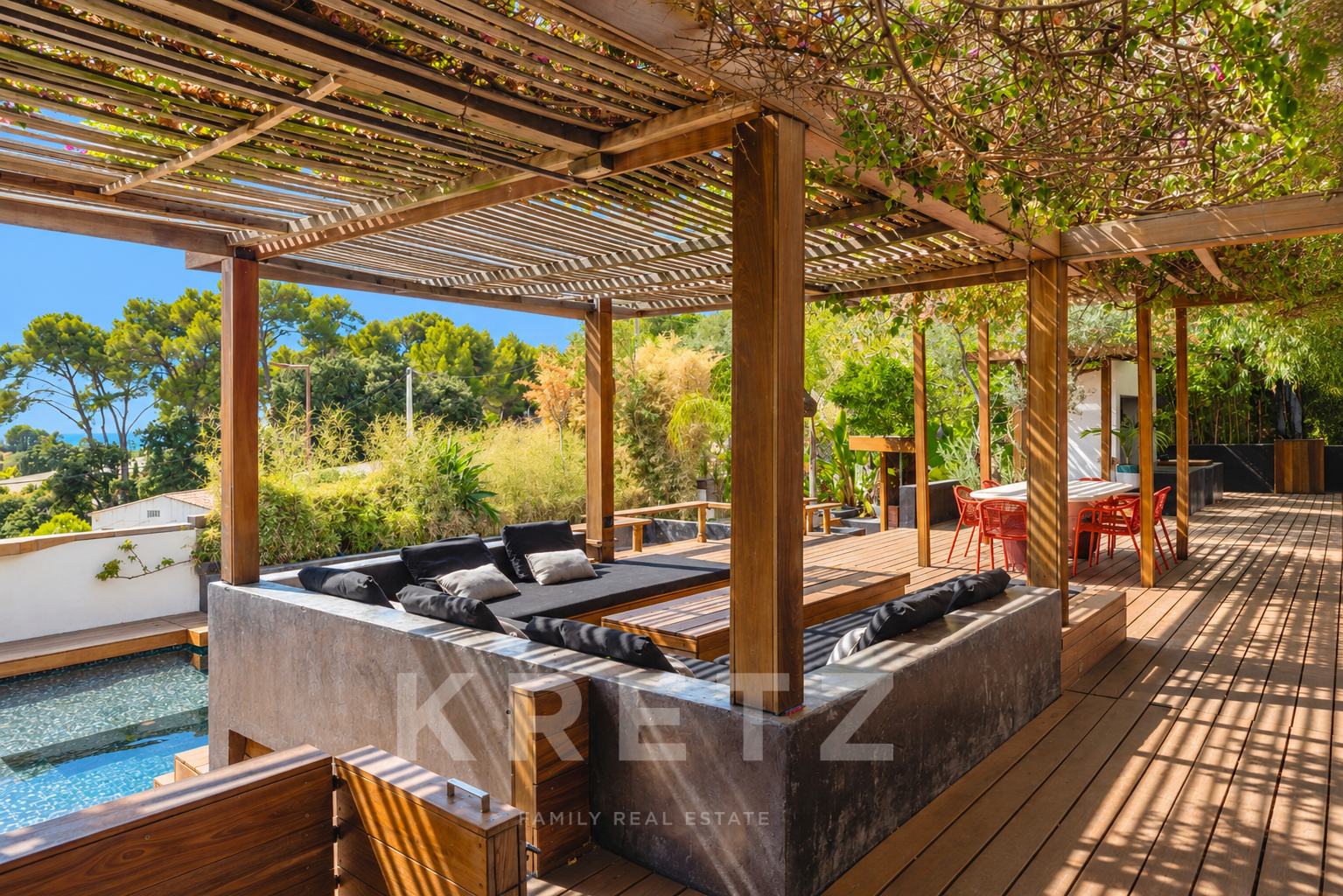 Bali à Cassis - Villa 200m2 - Piscine - Village à pied