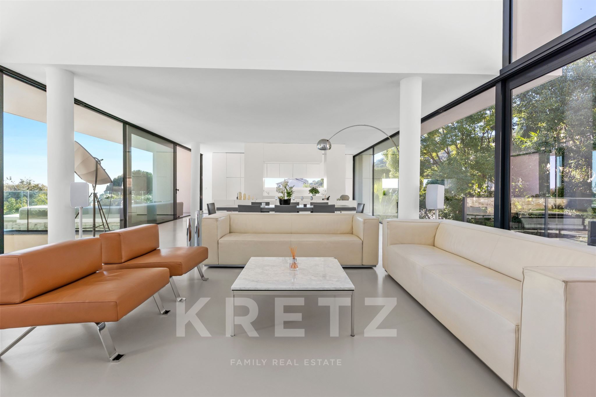CONTEMPORARY SEA-VIEW VILLA – La Mer · Le Puadon · Cannes Eden – GOLFE-JUAN