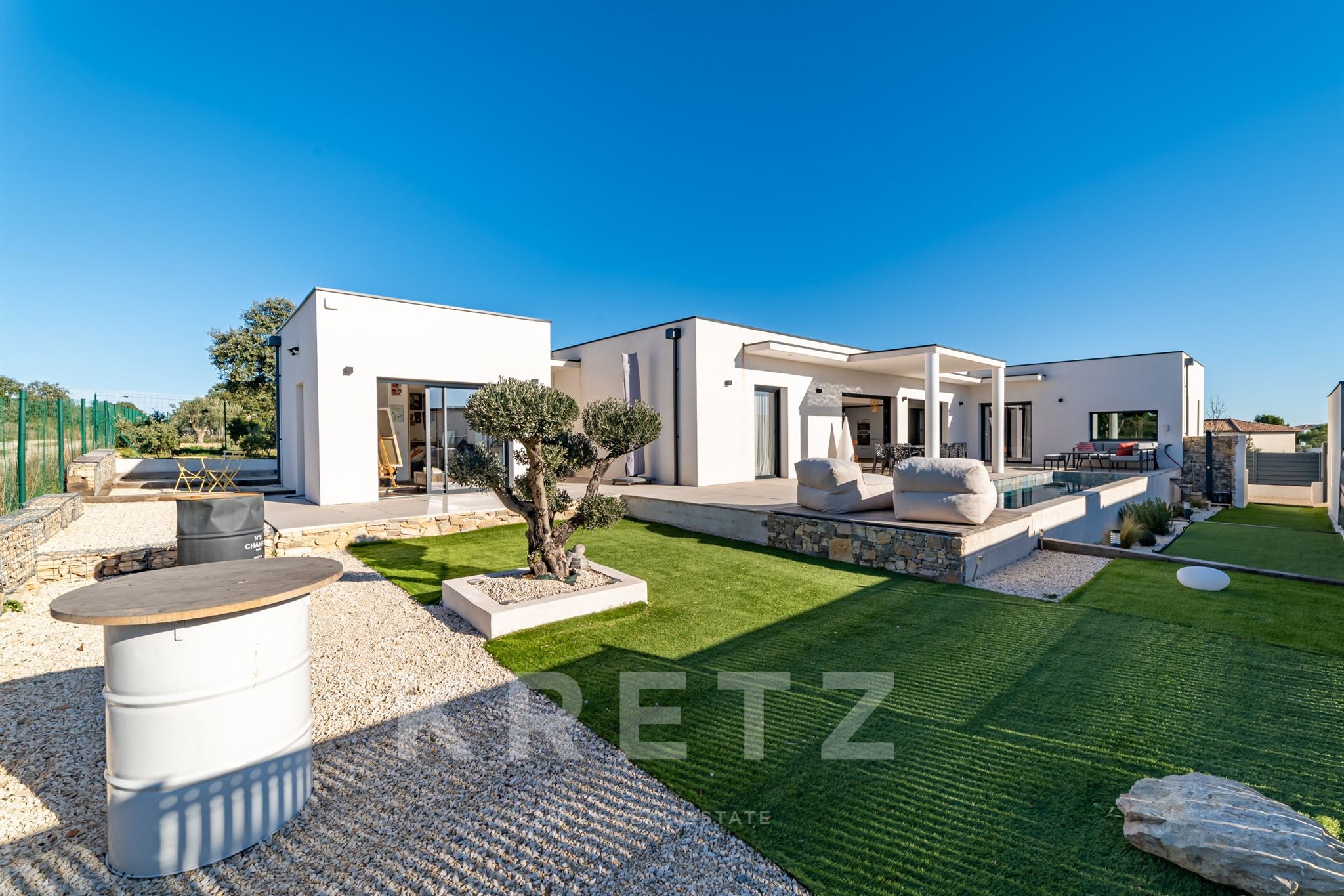 Villa contemporaine avec appartement indépendant au calme absolu