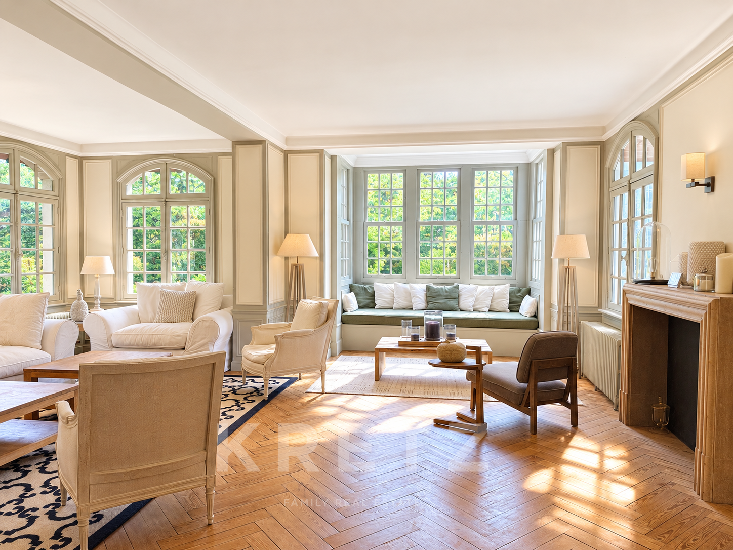 Deauville – An Iconic Belle Époque Villa with 1,350 sqm of Landscaped Gardens and a Guest House.