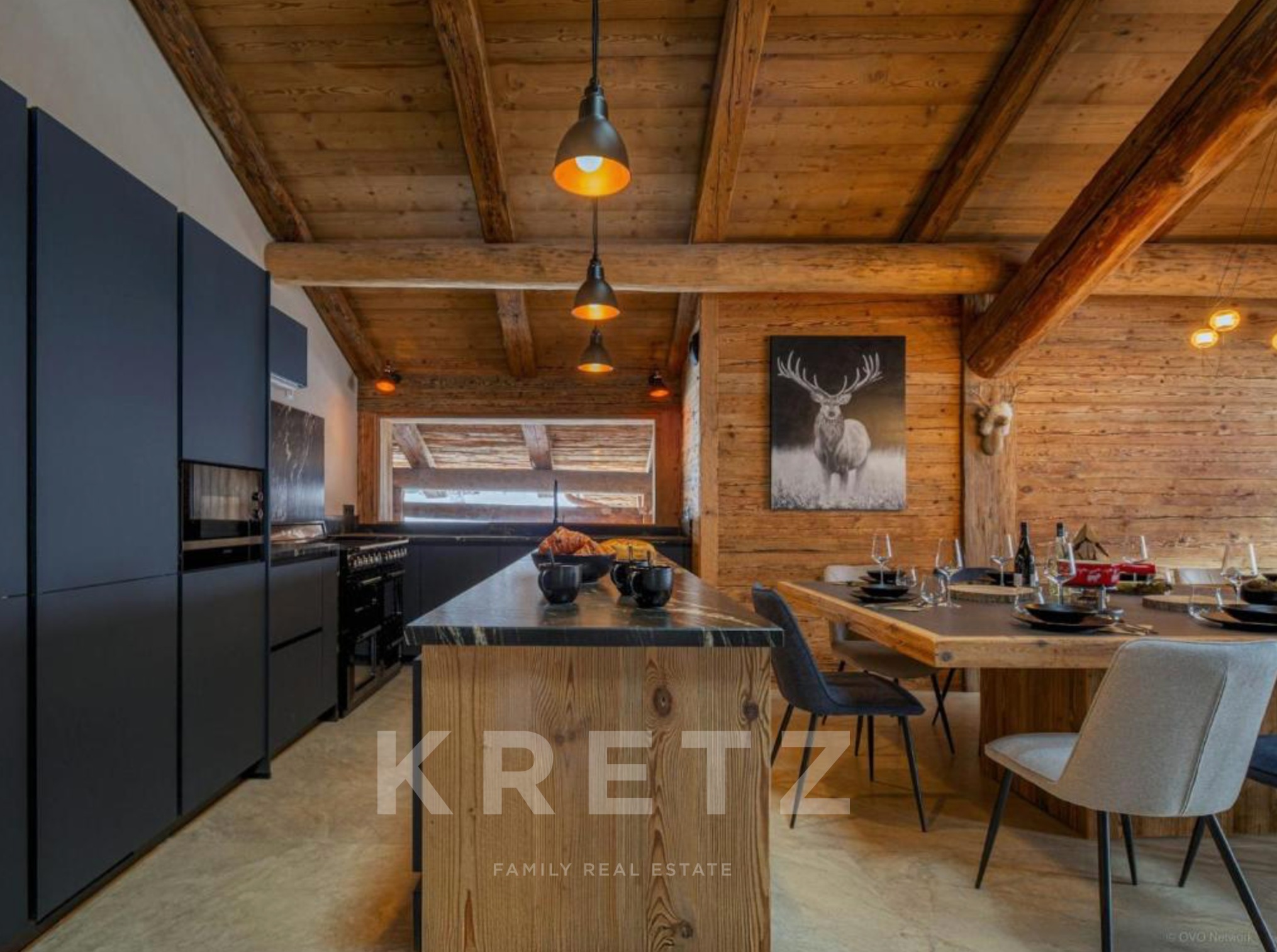 Le Grand-Bornand – exceptional chalet with indoor swimming pool, spa and panoramic views over the Ar