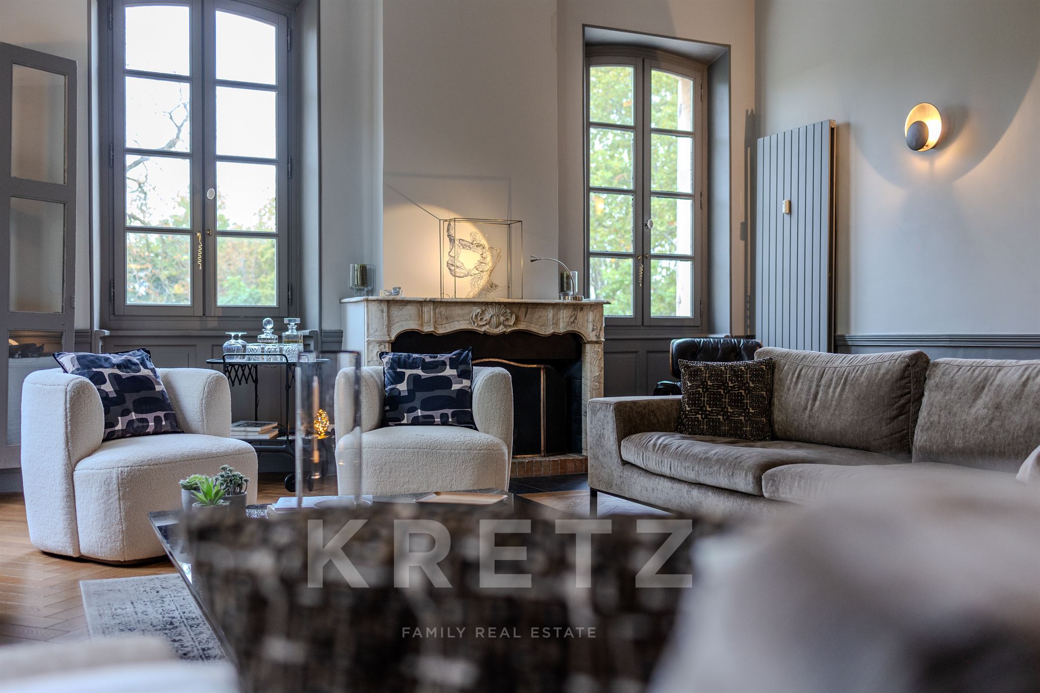Exceptional apartment in the heart of an 18th century château