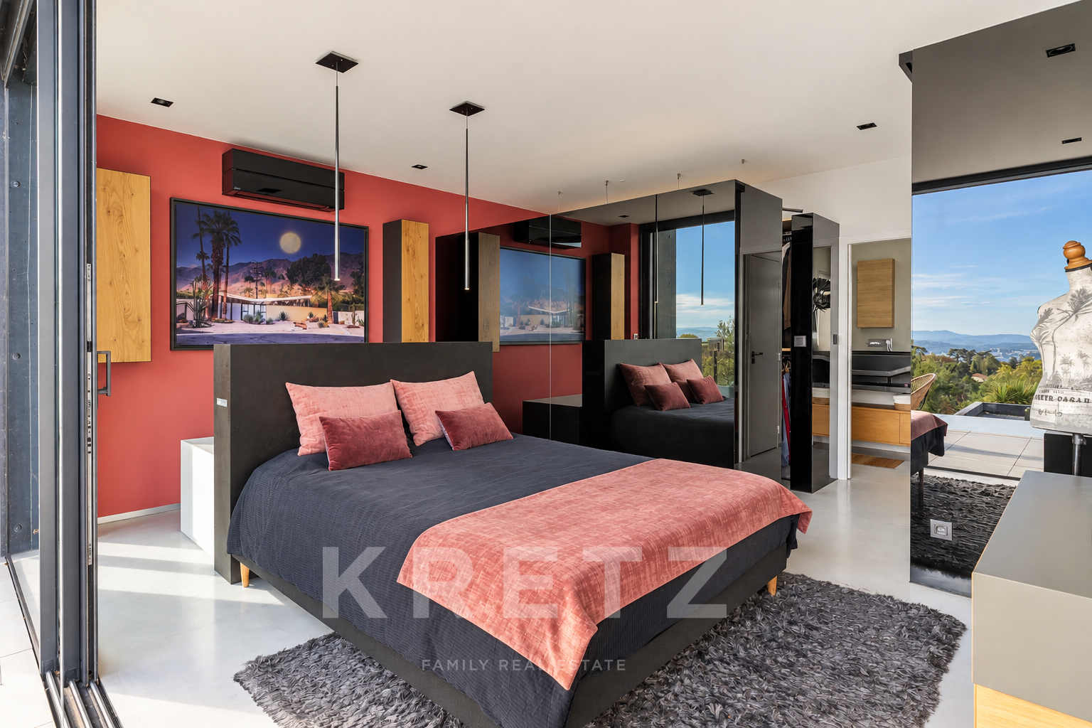 Magnífica villa contemporánea con vistas a Lyon