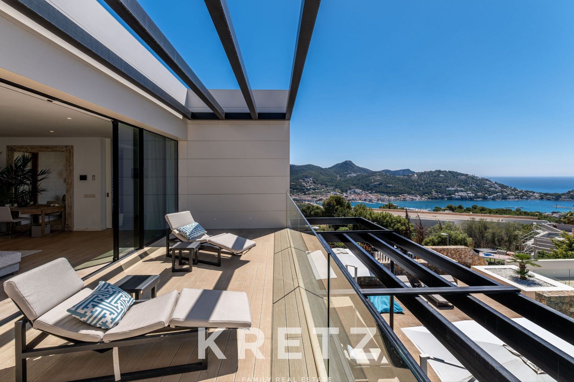 Prestige Villa in Puerto Andratx with Guest House and Panoramic Views