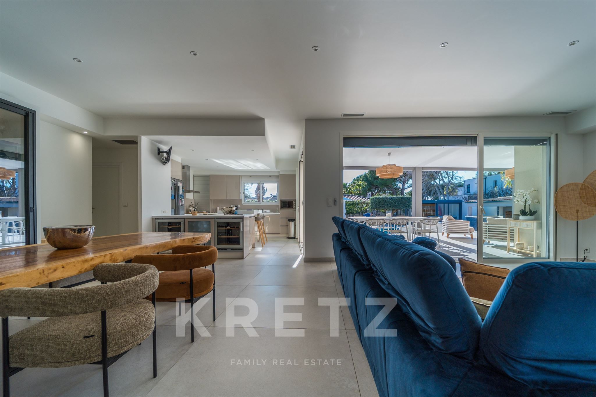 Contemporary Villa Just Steps from the Sea