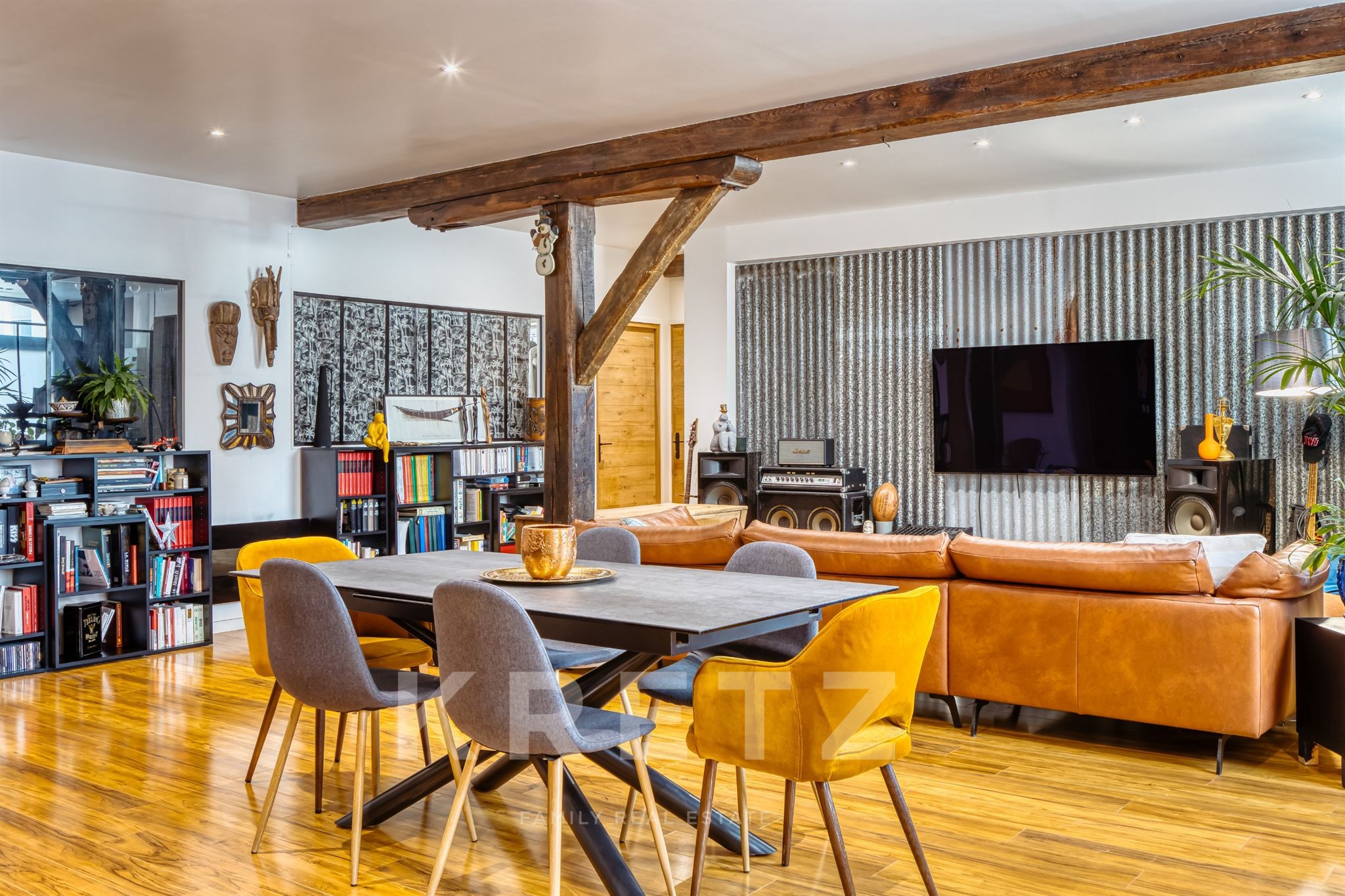 Loft in a converted cider factory