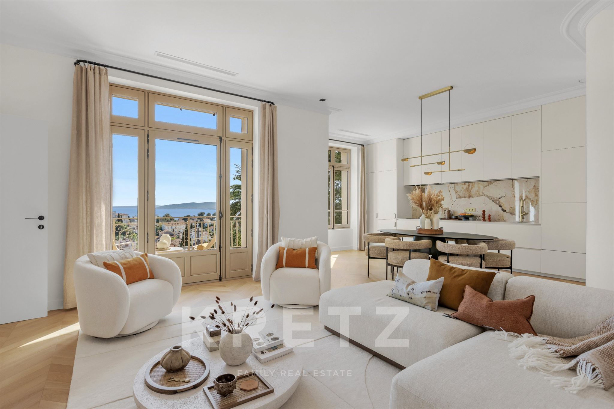 Belle Époque Villa — Sea View, Swimming Pool & Guest House