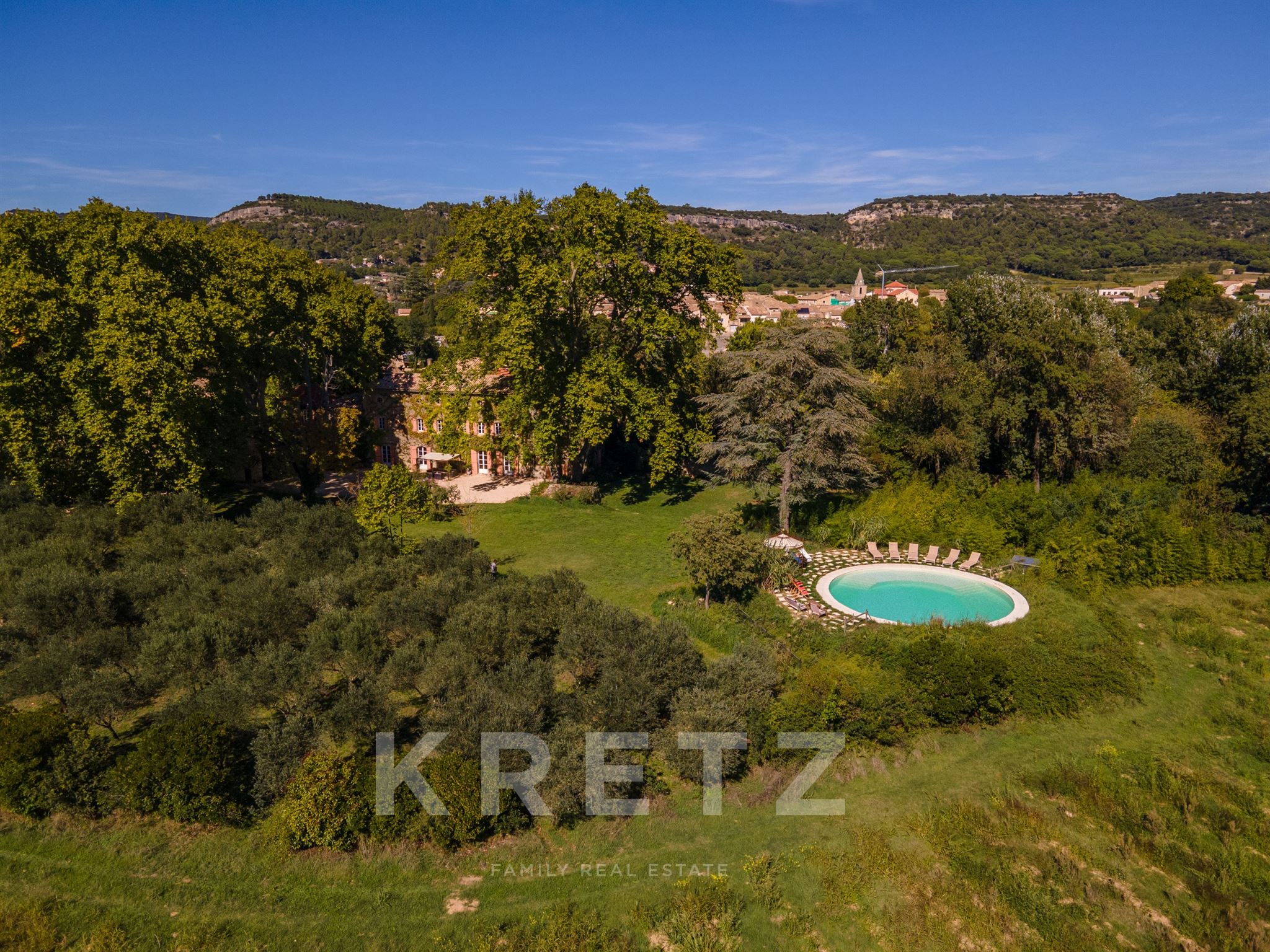Chateau with Outbuilding and Private Beach in Provence