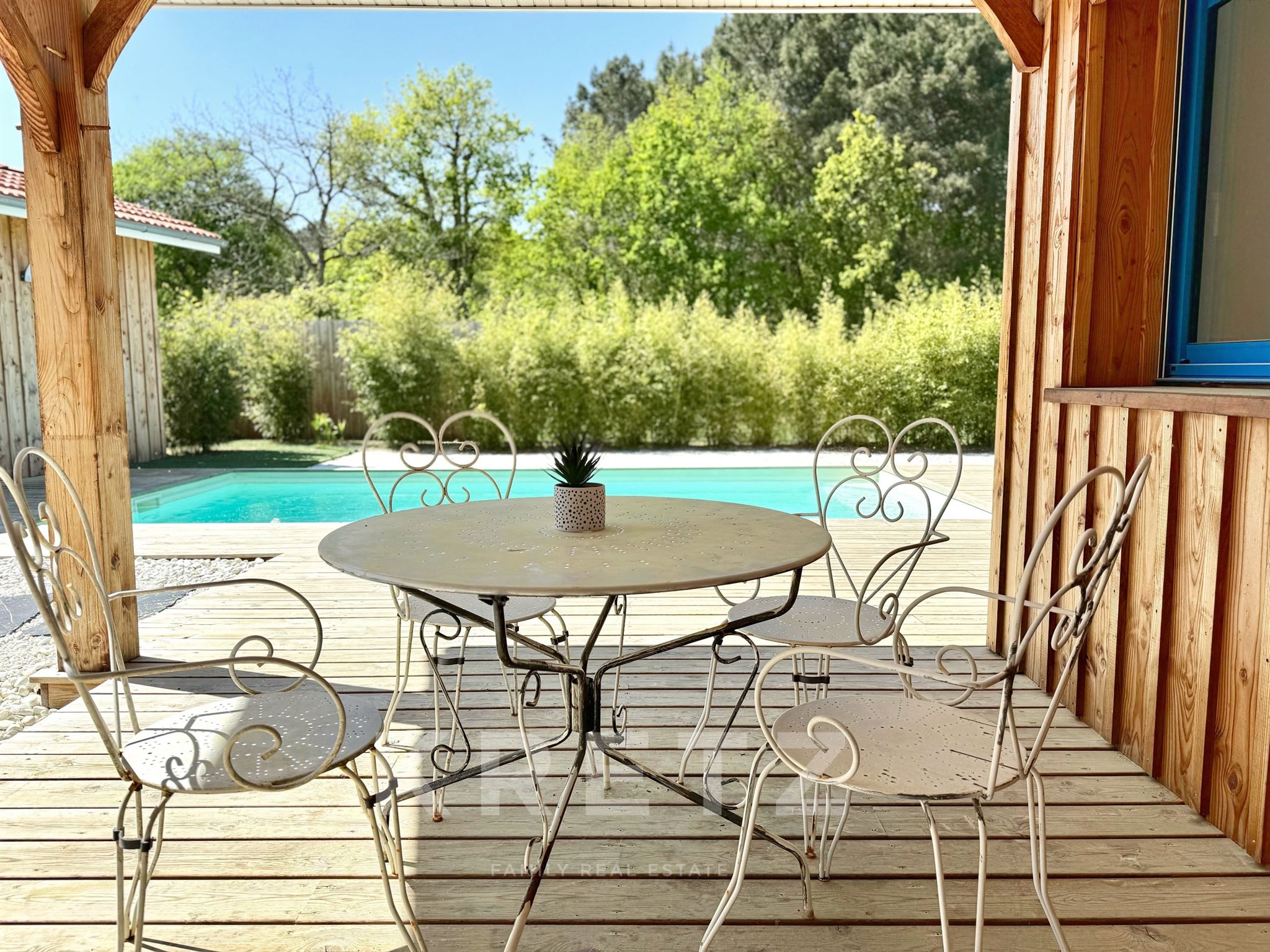 BIGANOS Ouest / Maison d'architecte 180m²