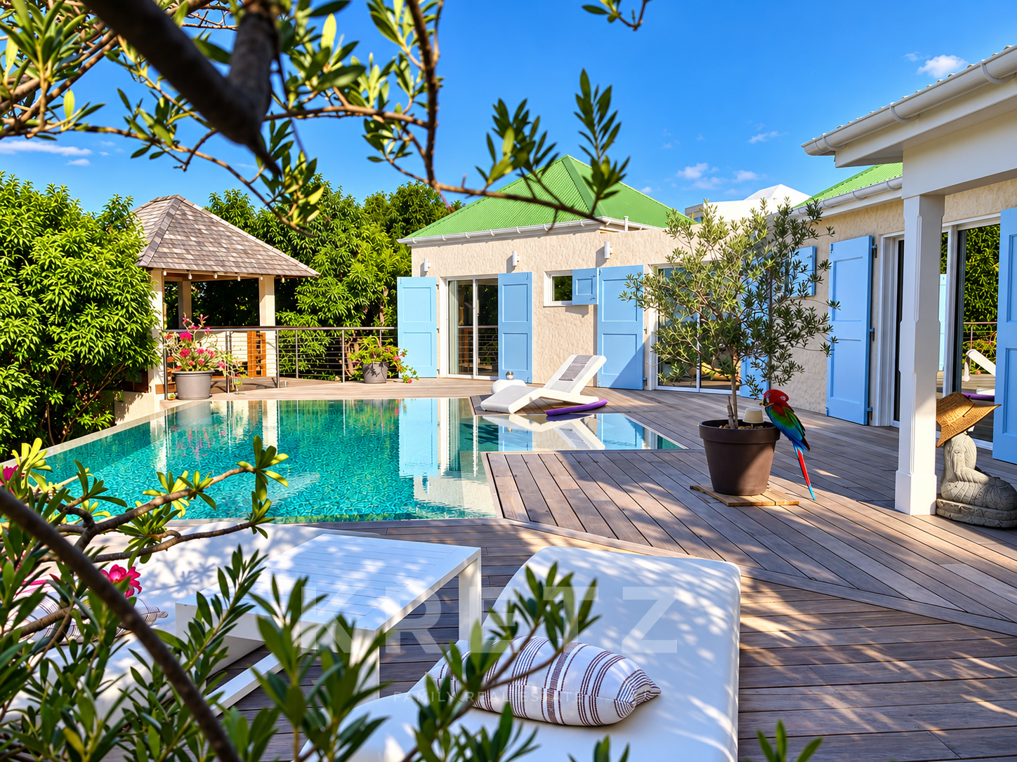 Charming Sea and Lagoon View Villa in Grand Cul-de-Sac