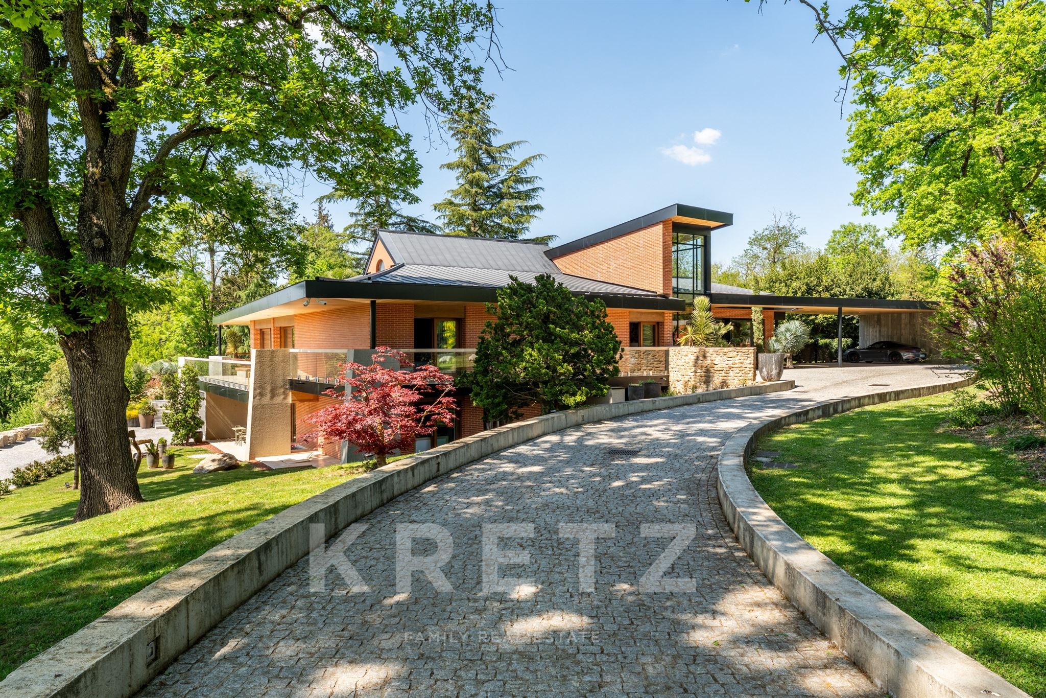 Excepcional Villa de Arquitecto – Oeste de Lyon
