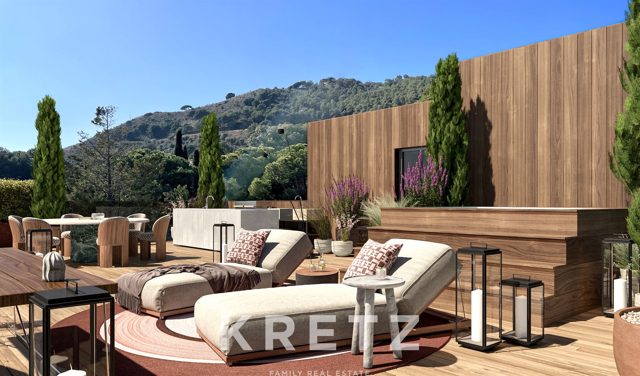 Dream villa in the upper part of Barcelona