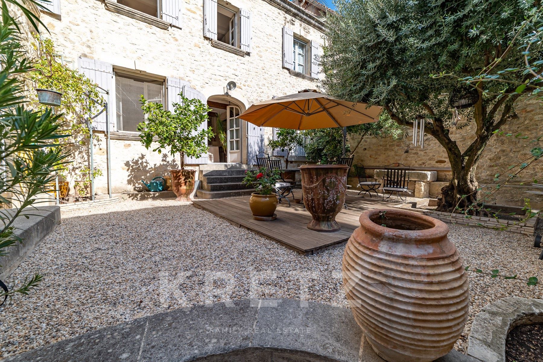 LES ANGLES OLD VILLAGE – CHARACTERFUL 18TH-CENTURY RESIDENCE WITH SWIMMING POOL AND GARAGE