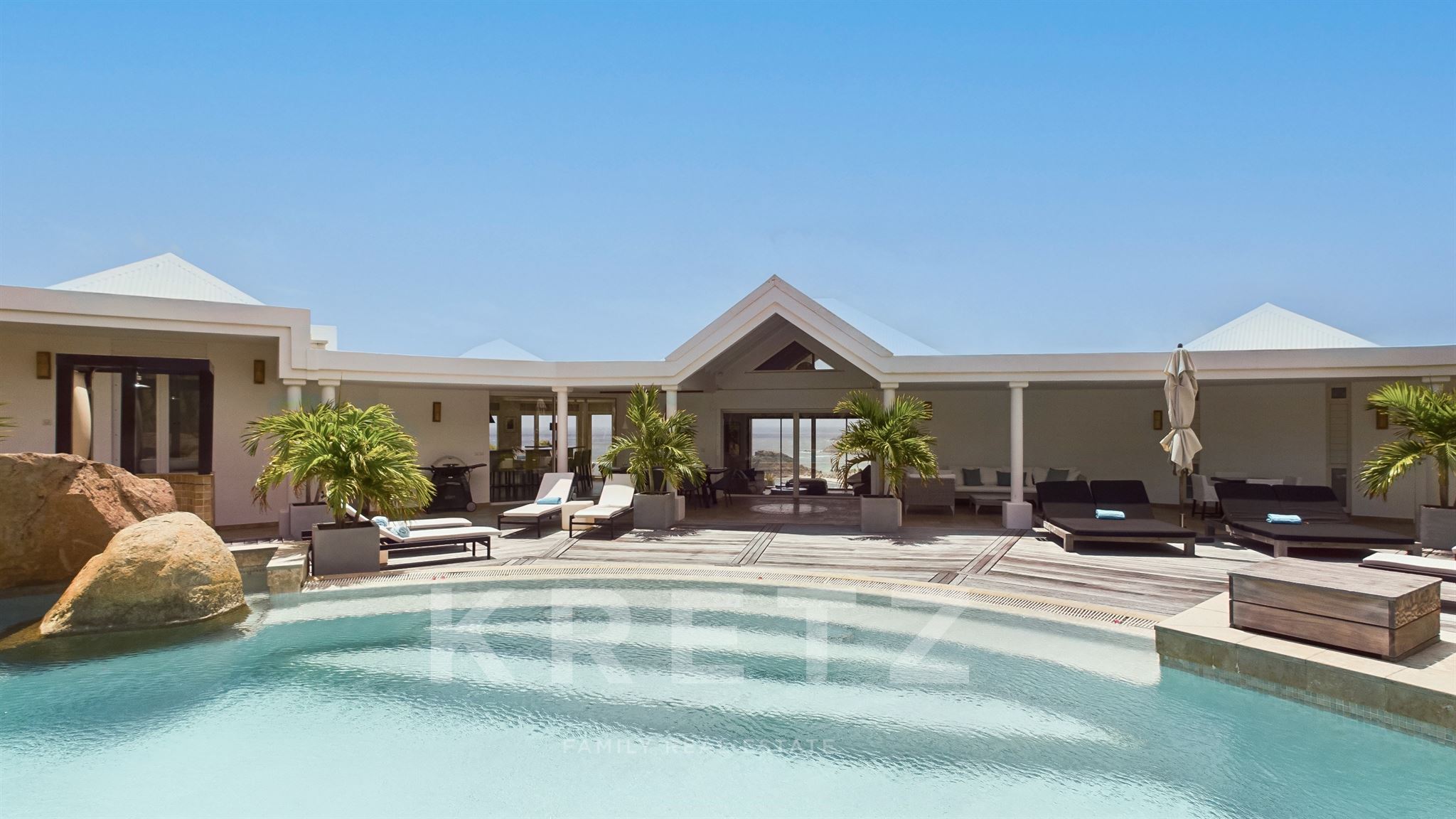 Domaine privé au sein d'une résidence sécurisée