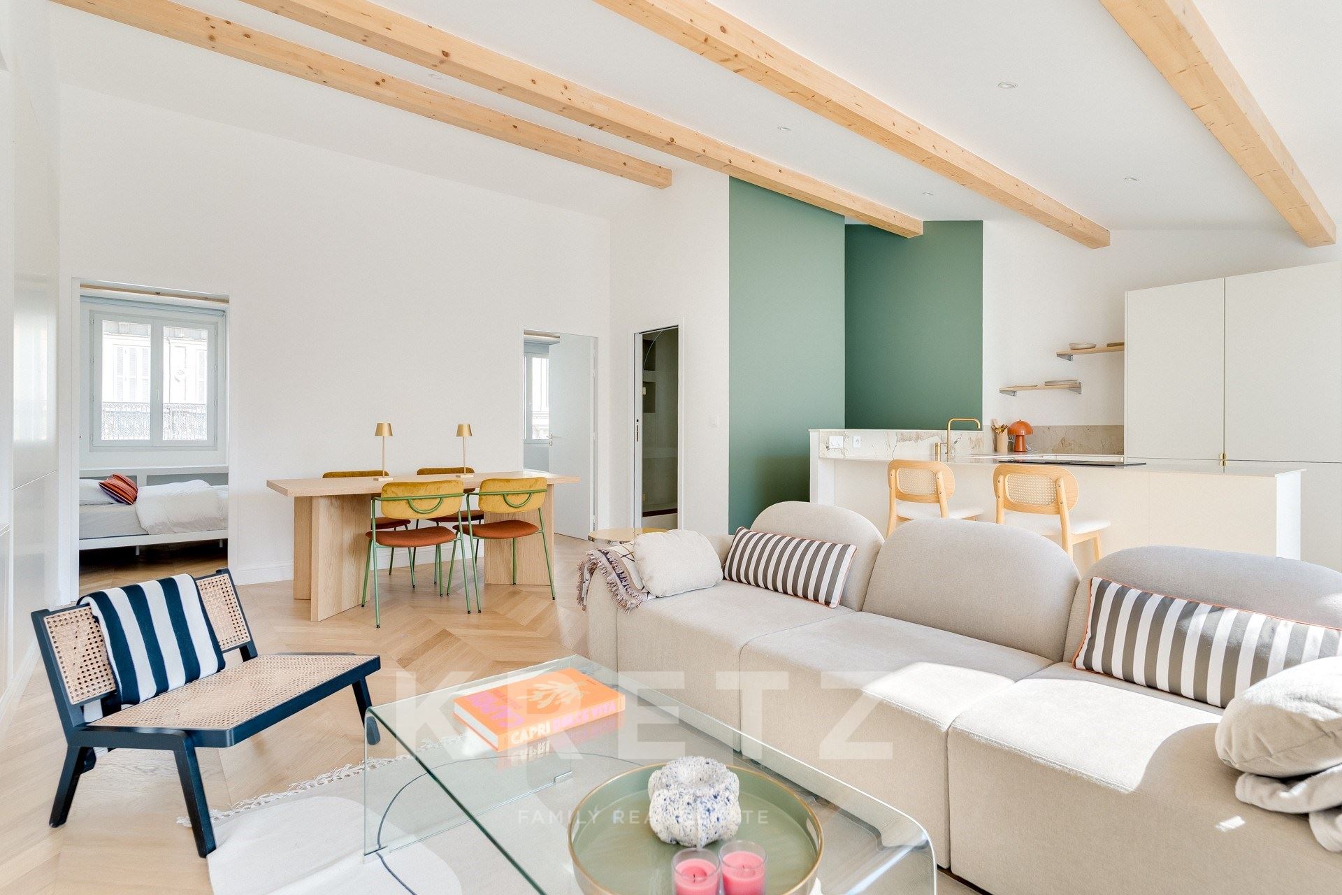 Marseille - elegant renovated duplex with terrasse