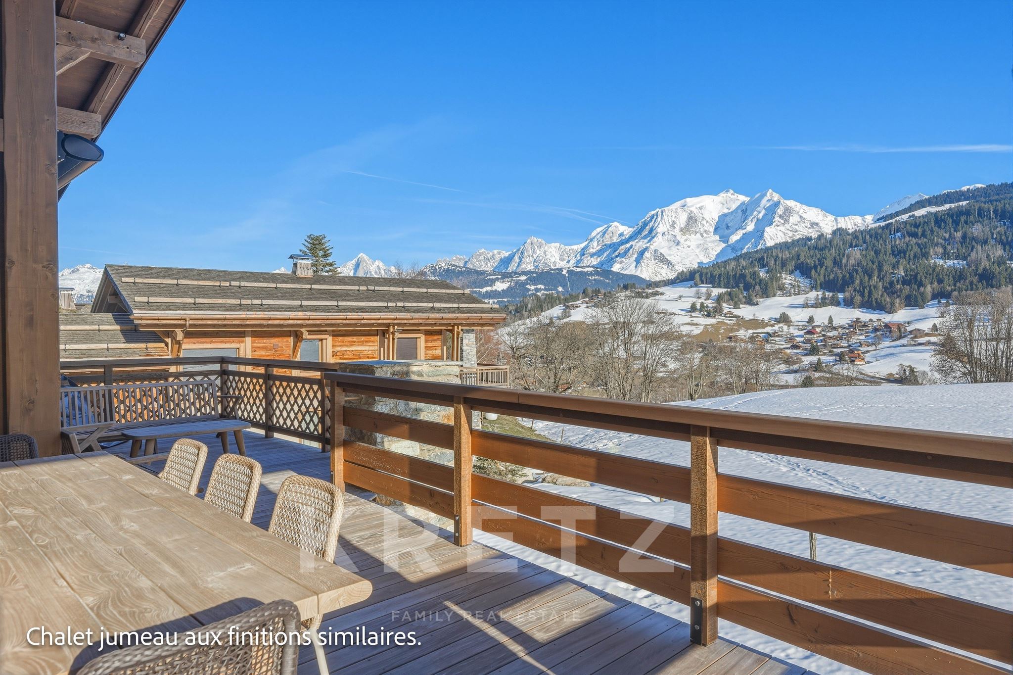 COMBLOUX – Signature Chalet & Mont-Blanc View