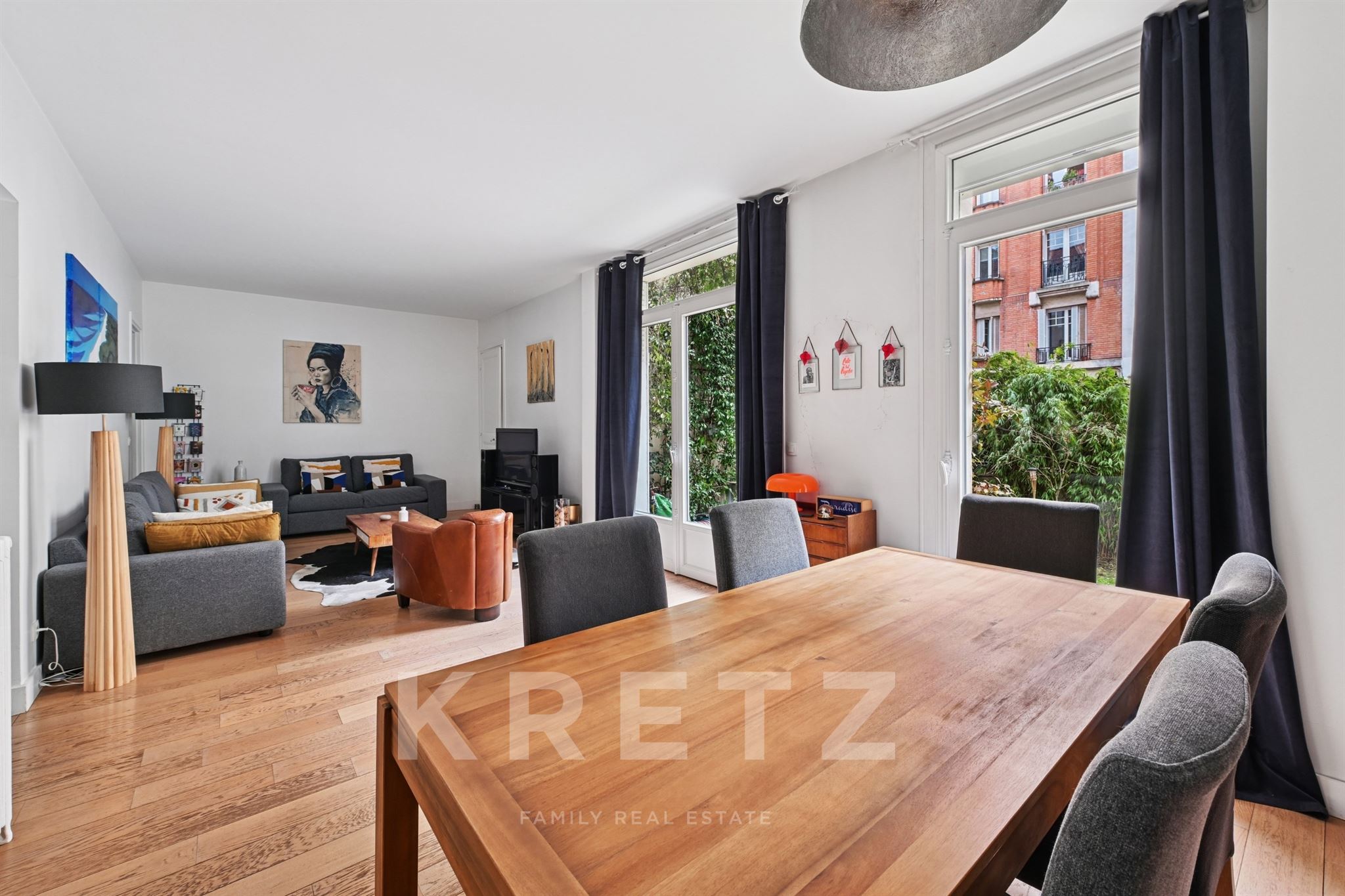SAINT-MANDÉ - Appartement esprit maison aux portes de Paris avec jardin plein sud