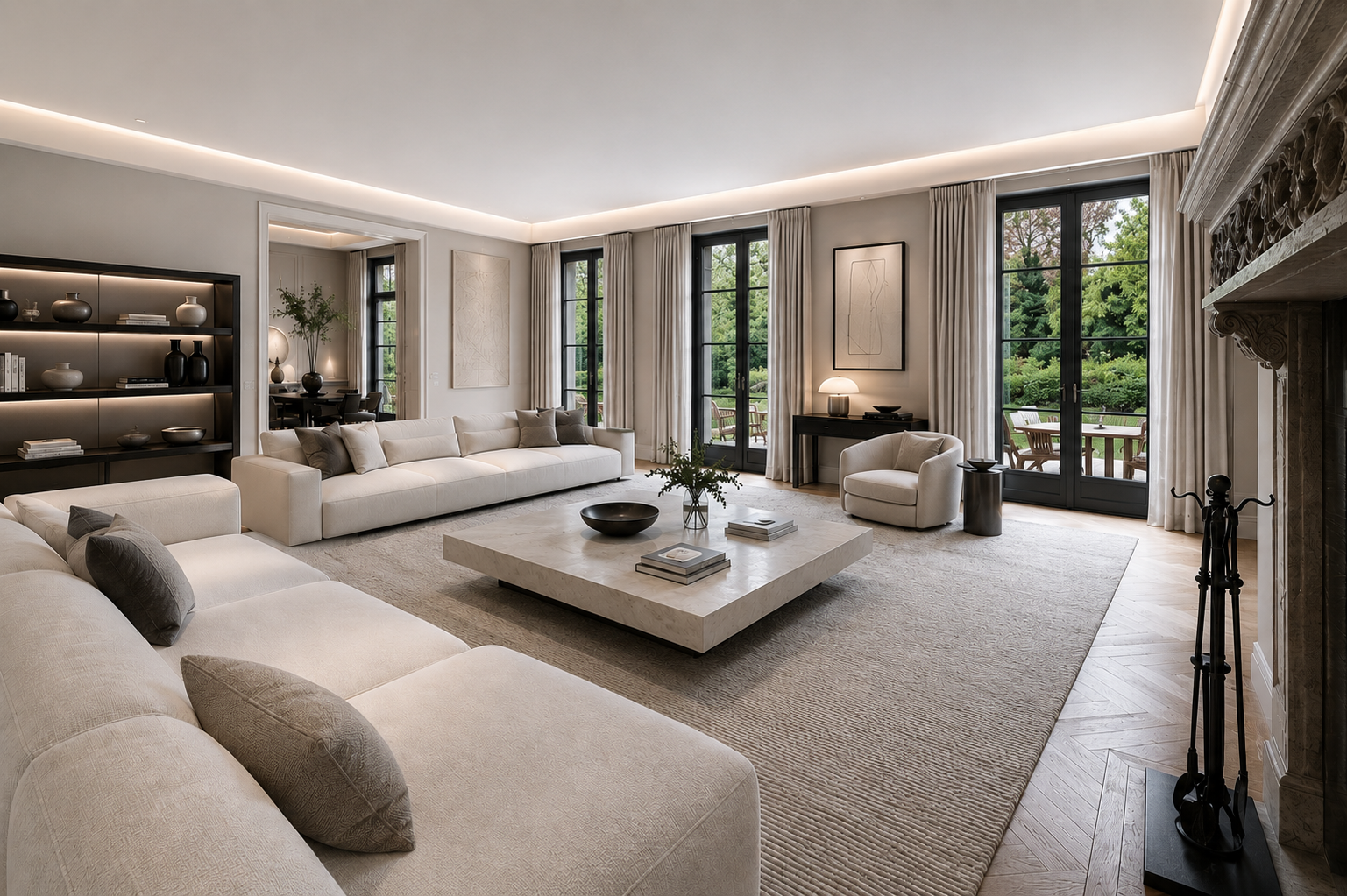 Exceptional property nestled in a lush green setting at the gateway to the city