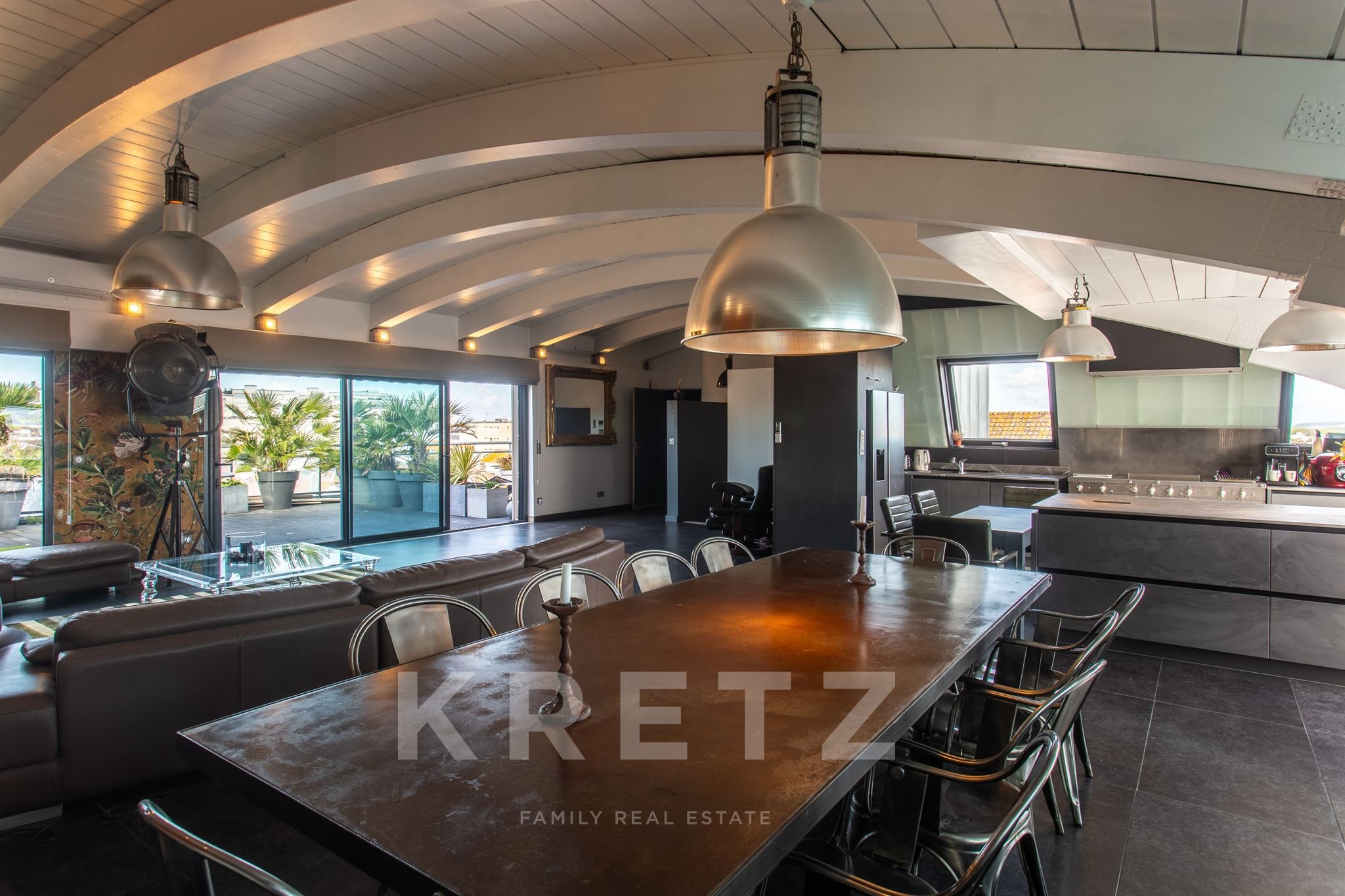 Downtown penthouse