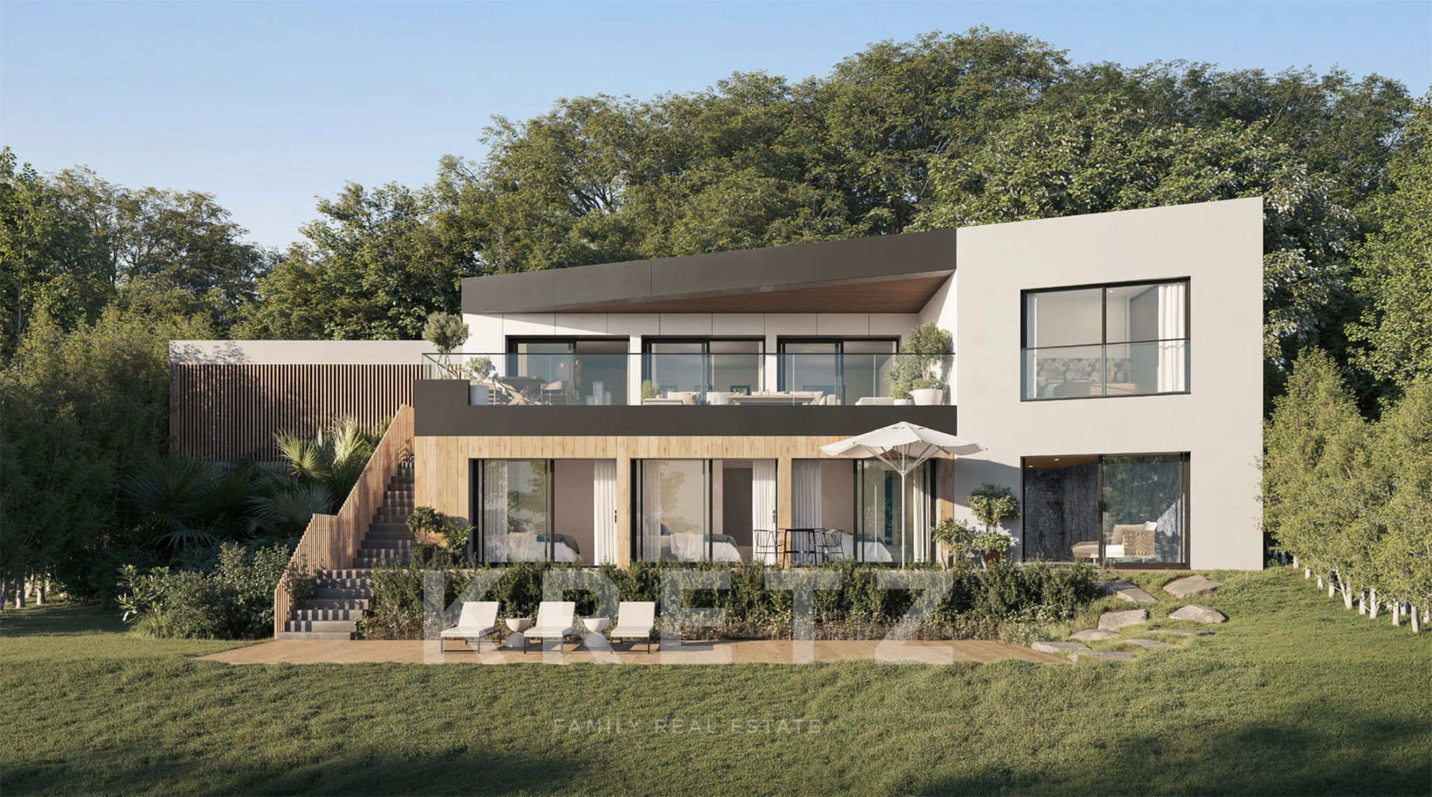 Aix-les-Bains – contemporary villa with indoor pool and panoramic lake views