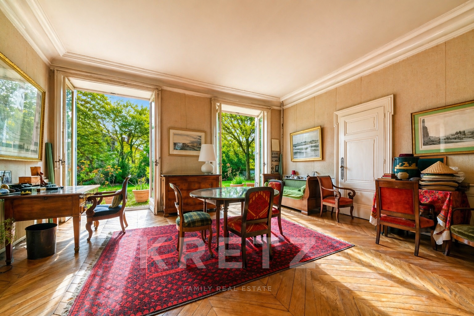 Maison de caractère, parc arboré et orangerie indépendante