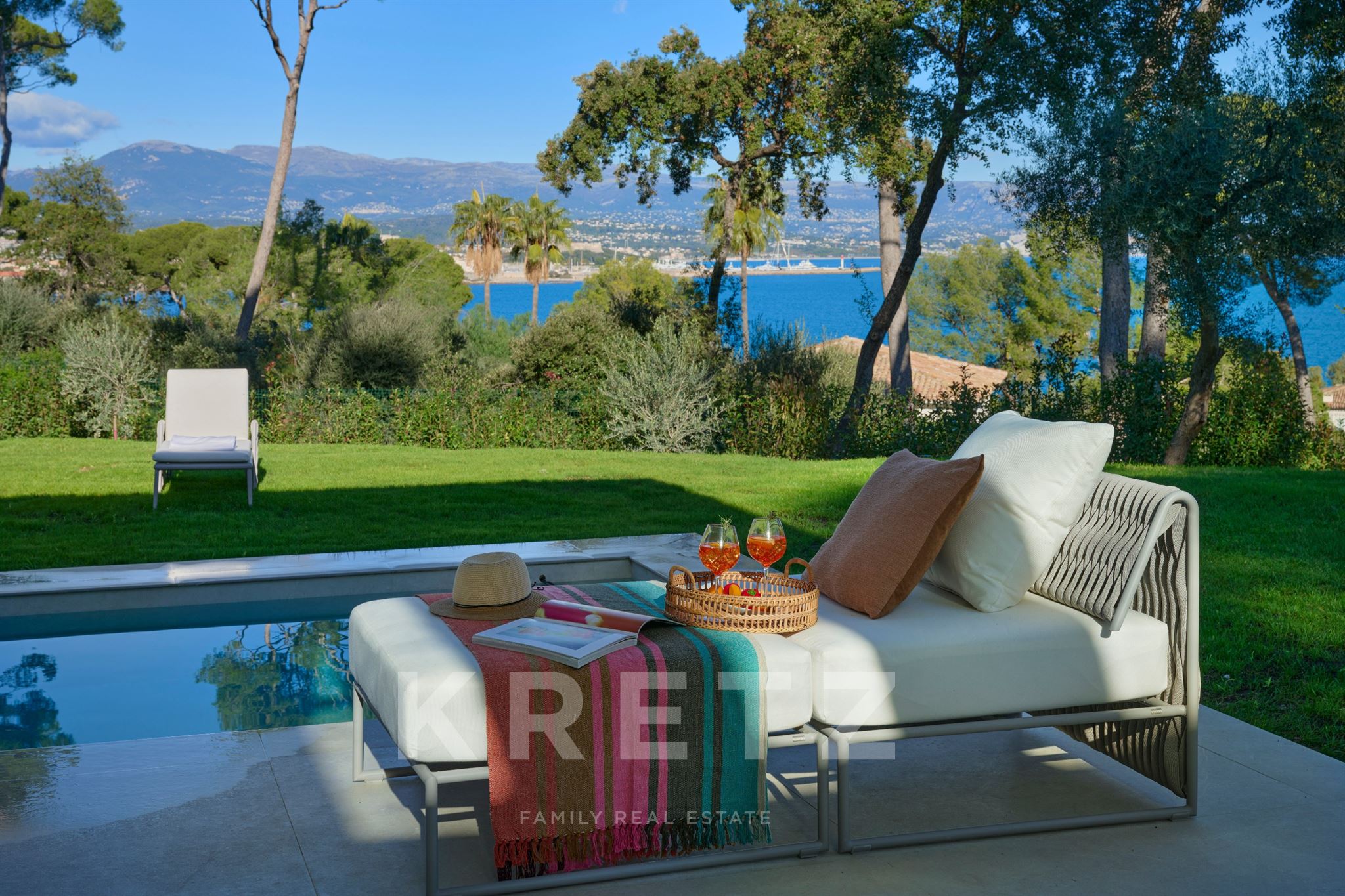 CAP D'ANTIBES Exceptional Property Sea & Mountain Views